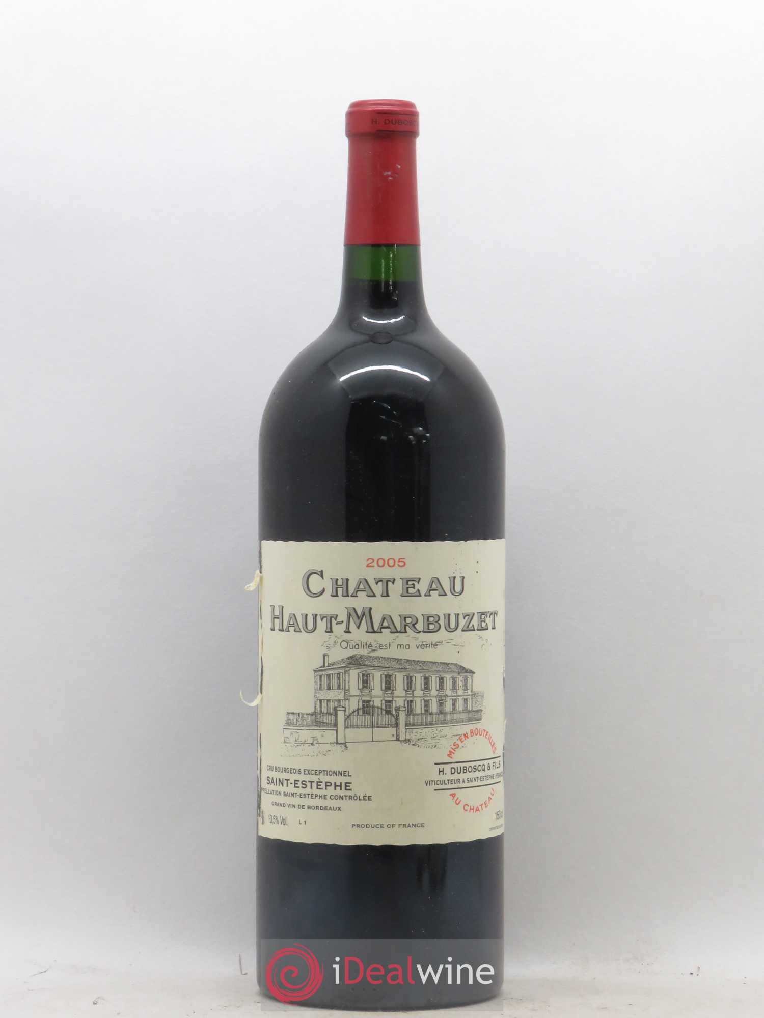 Château Haut Marbuzet 2005 - Lot de 1 magnum - 0