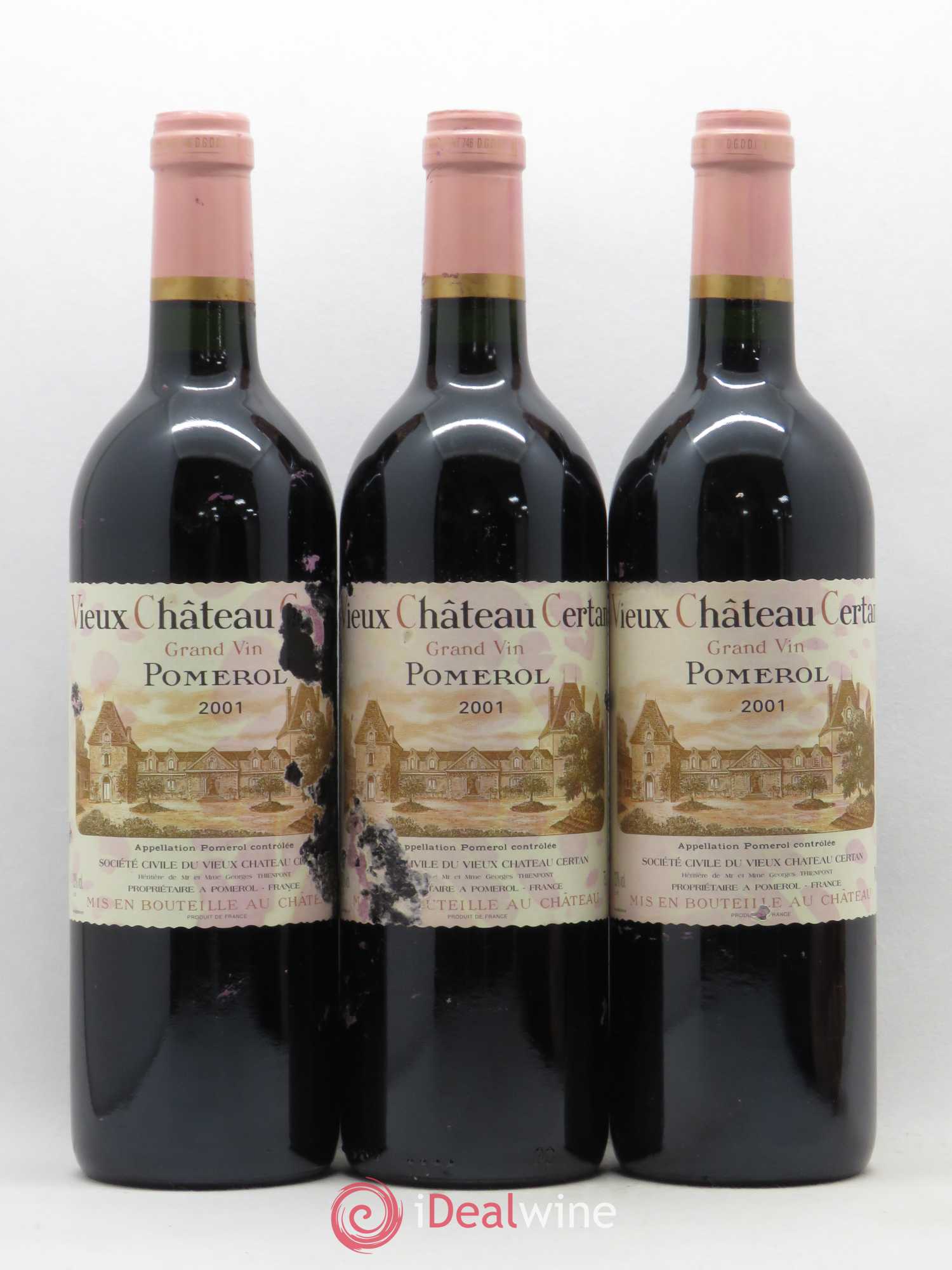 Vieux Château Certan 2001 - Lot de 12 bouteilles - 2