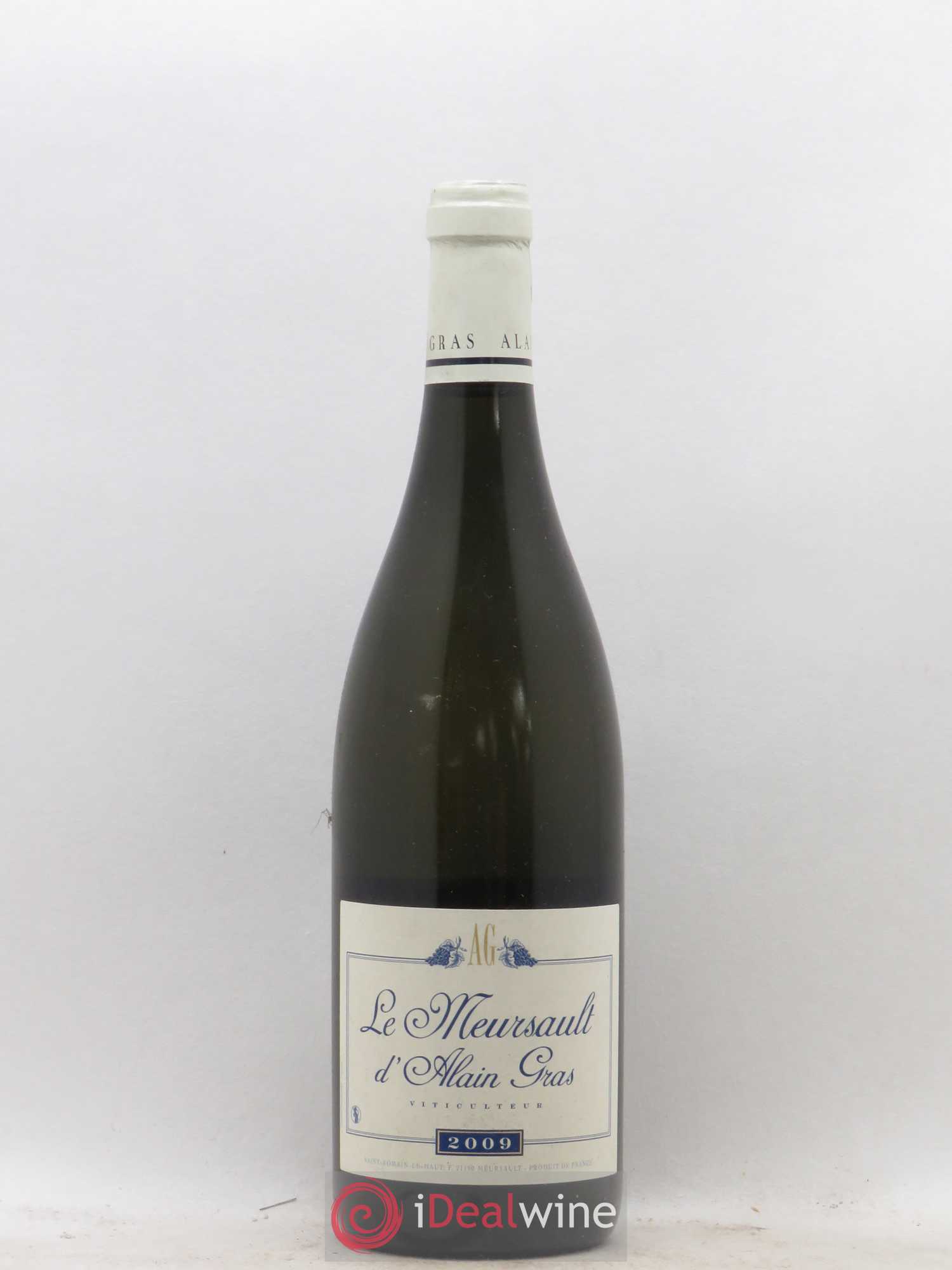 Meursault Les Tillets Alain Gras 2009 - Lot de 1 bouteille - 0