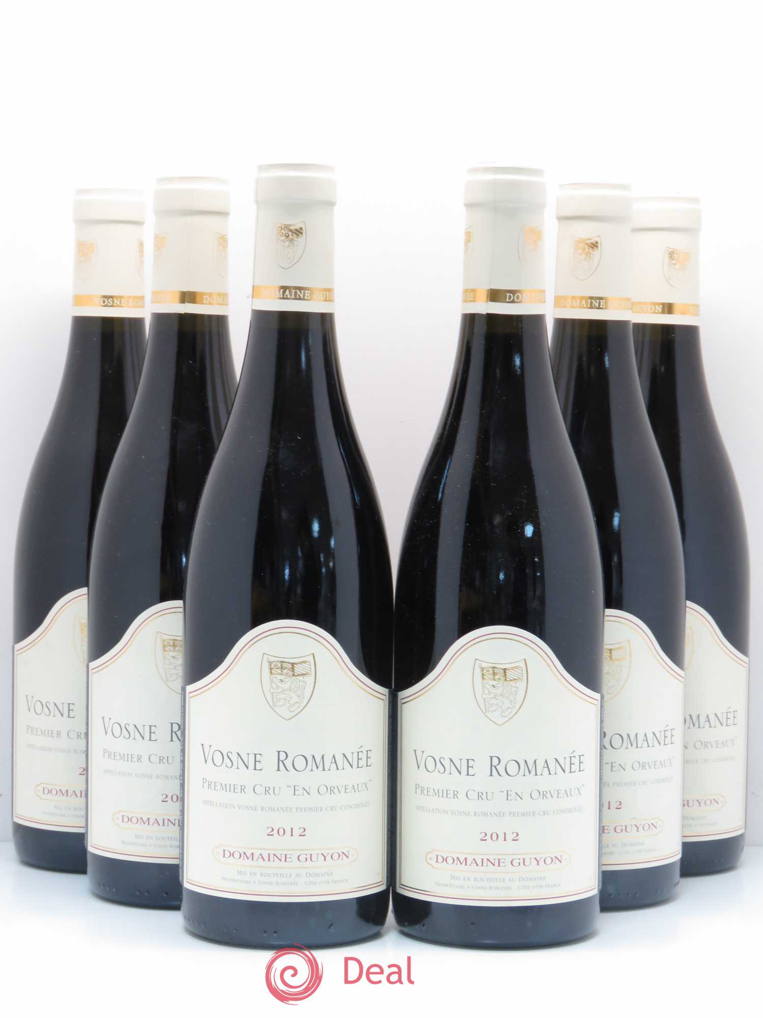 Vosne-Romanée 1er Cru En Orveaux Domaine Guyon 2012 - Posten von 6 Flaschen - 0
