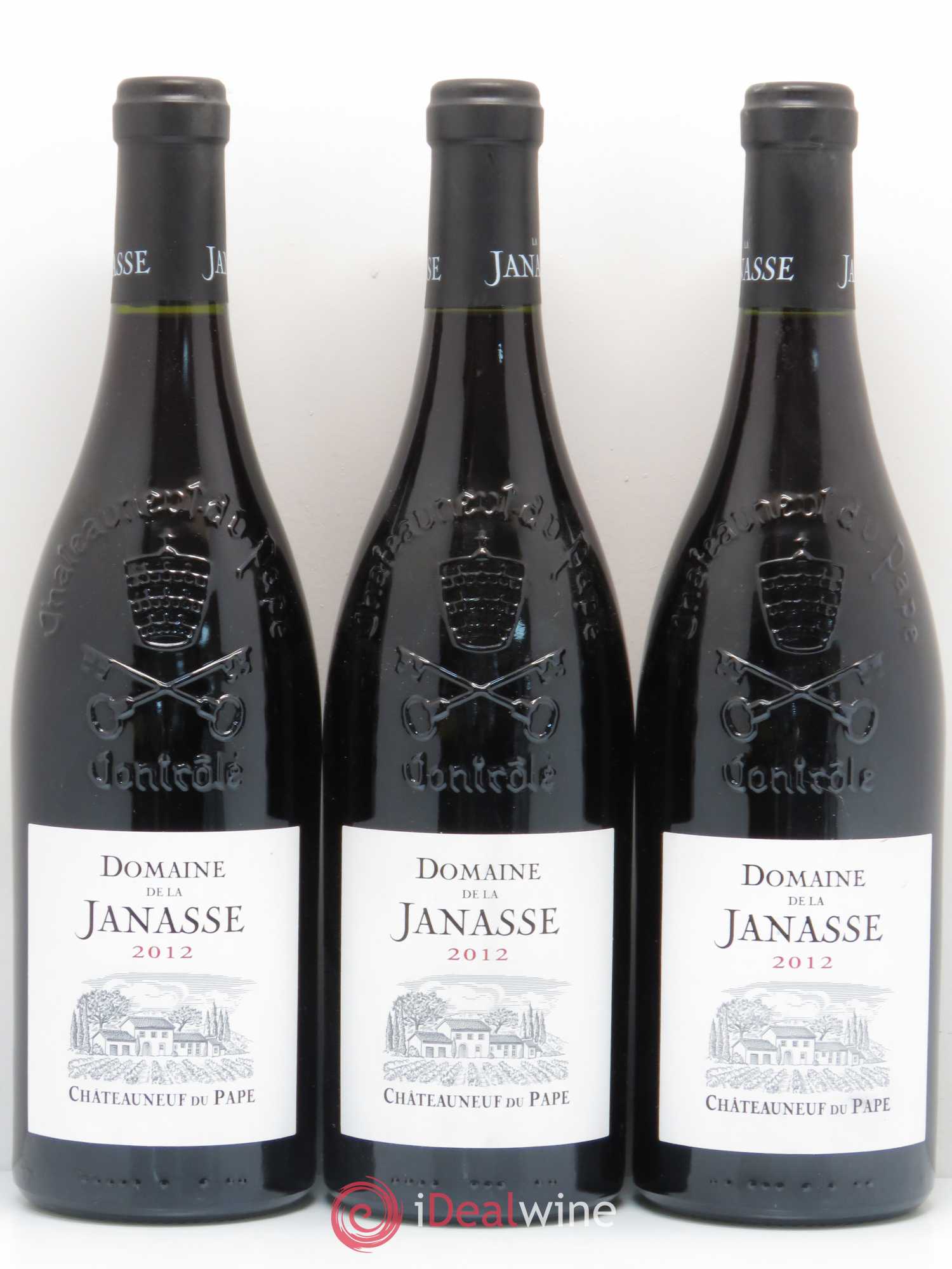 Châteauneuf-du-Pape La Janasse (Domaine de) 2012 - Lot de 3 bouteilles - 0