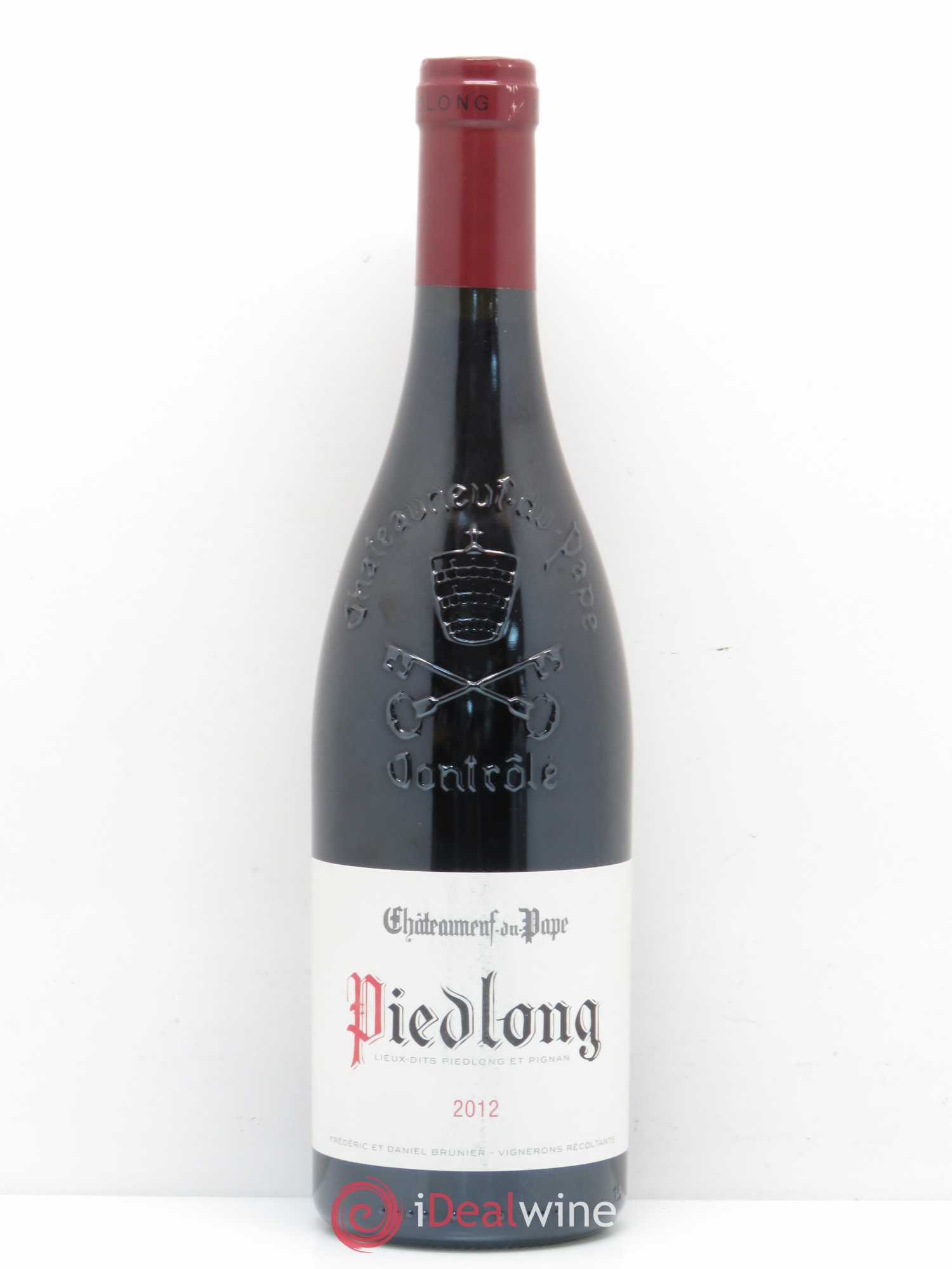 Châteauneuf-du-Pape Piedlong 2012 - Posten von 1 Flasche - 0