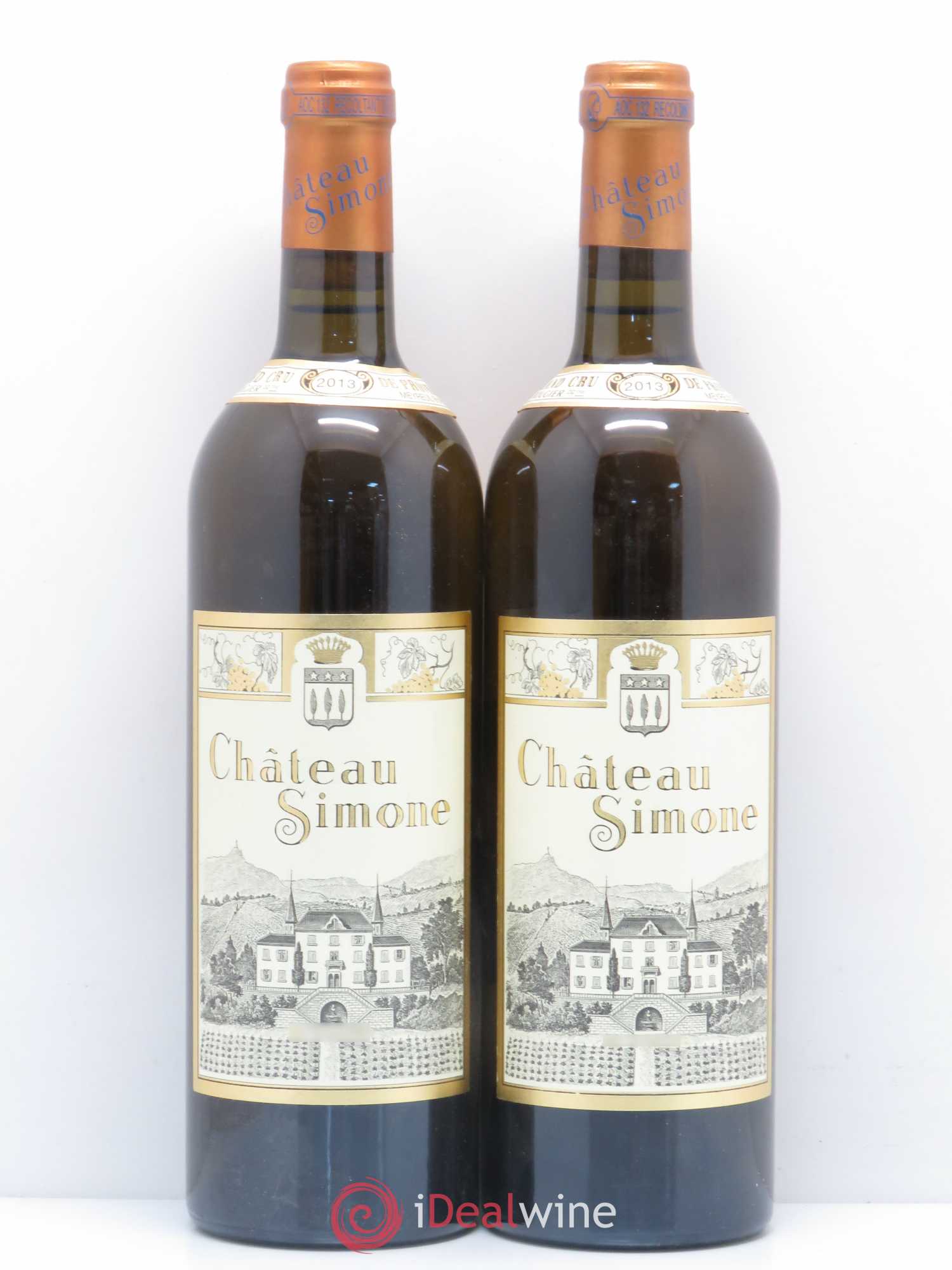Palette Château Simone Famille Rougier 2013 - Posten von 2 Flaschen - 0
