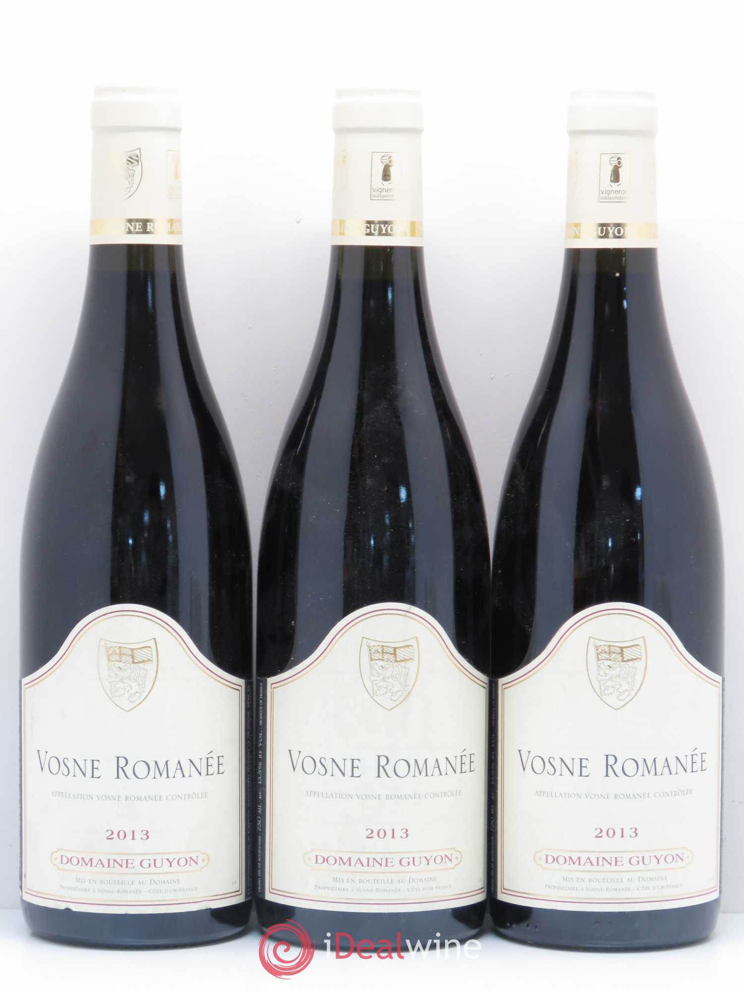 Vosne-Romanée Domaine Guyon Vosne Romanée 2013 - Posten von 3 Flaschen - 0