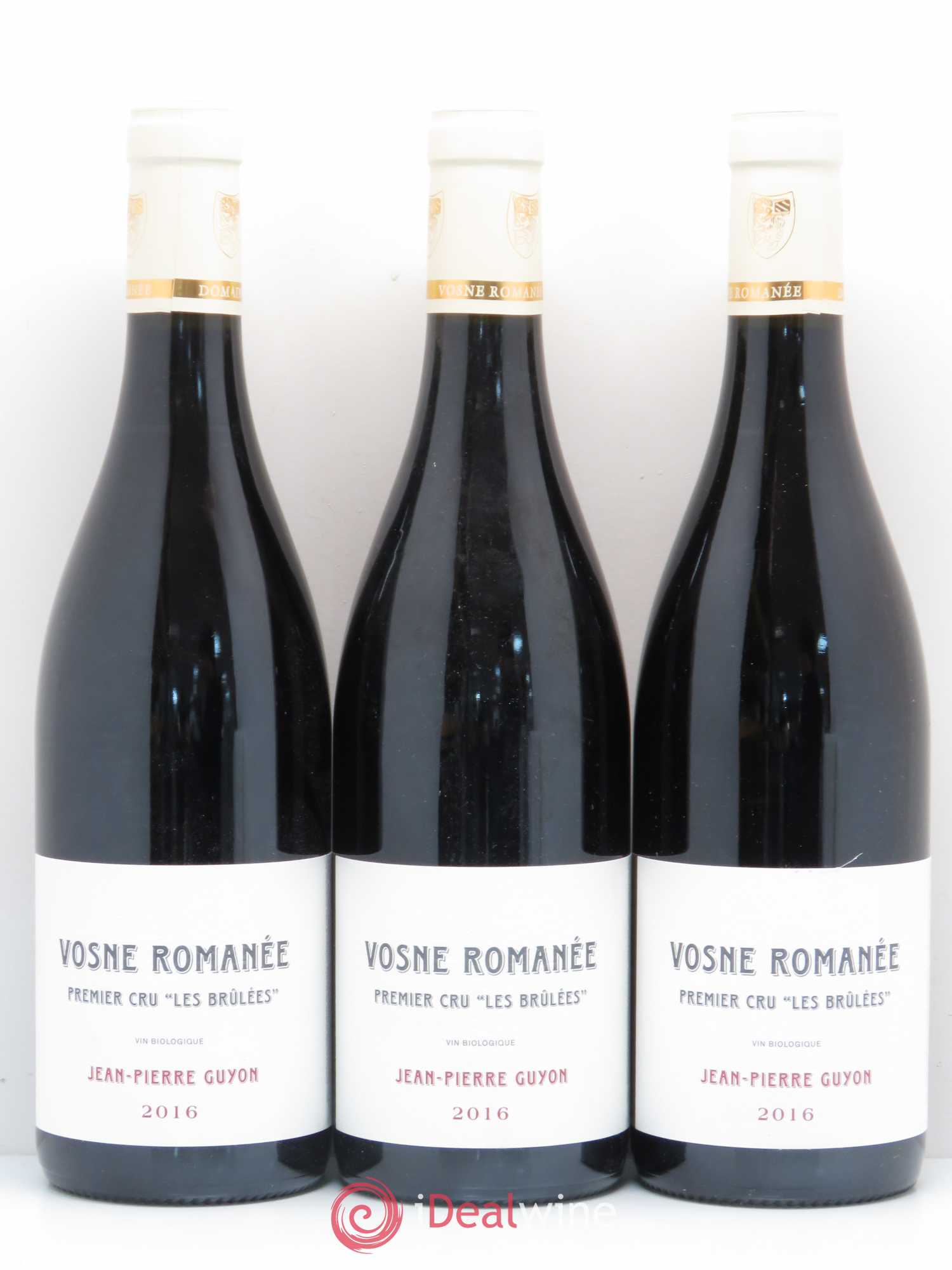 Vosne-Romanée 1er Cru Les Brûlees Domaine Guyon 2016 - Posten von 6 Flaschen - 2