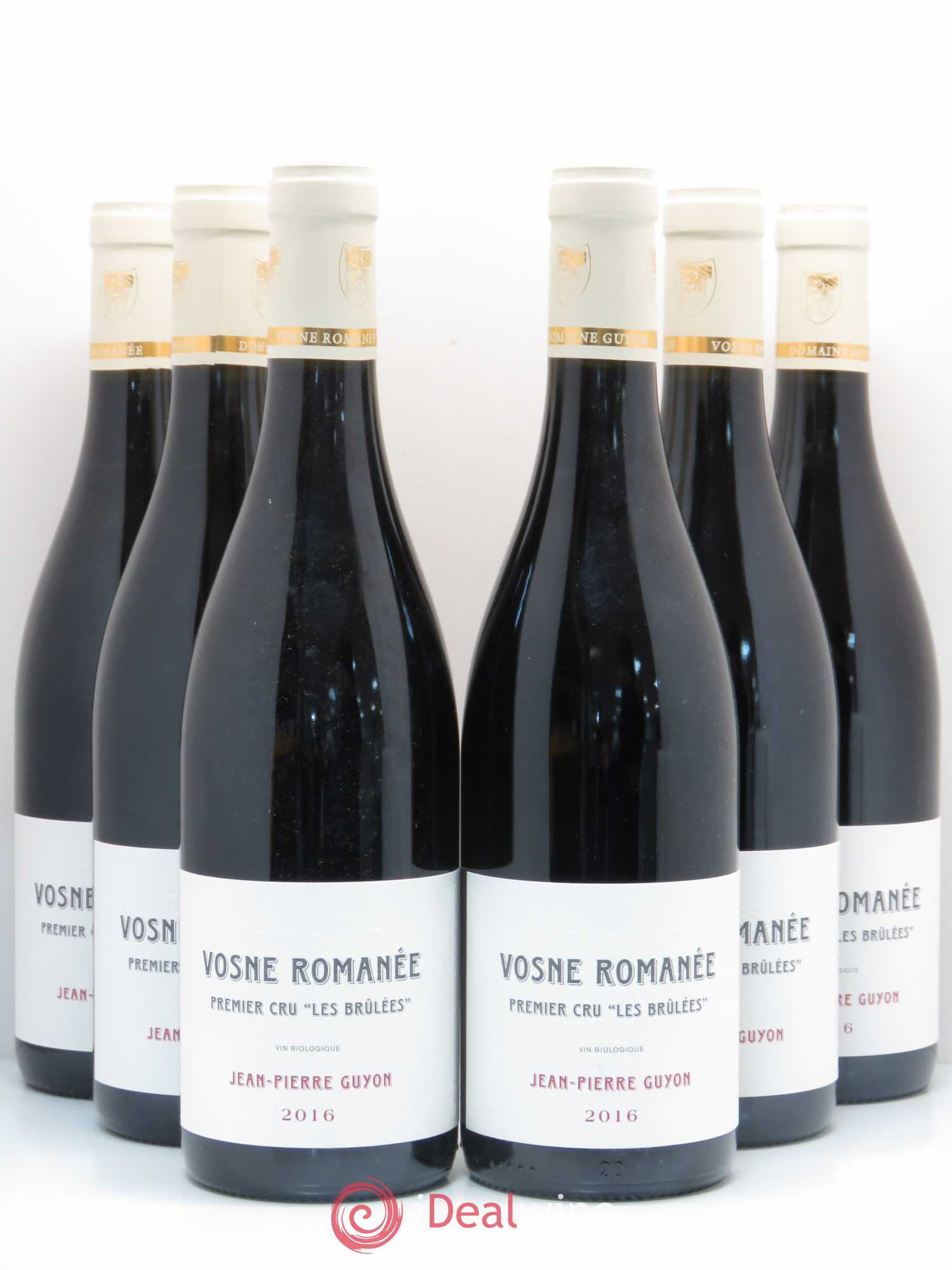 Vosne-Romanée 1er Cru Les Brûlees Domaine Guyon 2016 - Posten von 6 Flaschen - 0