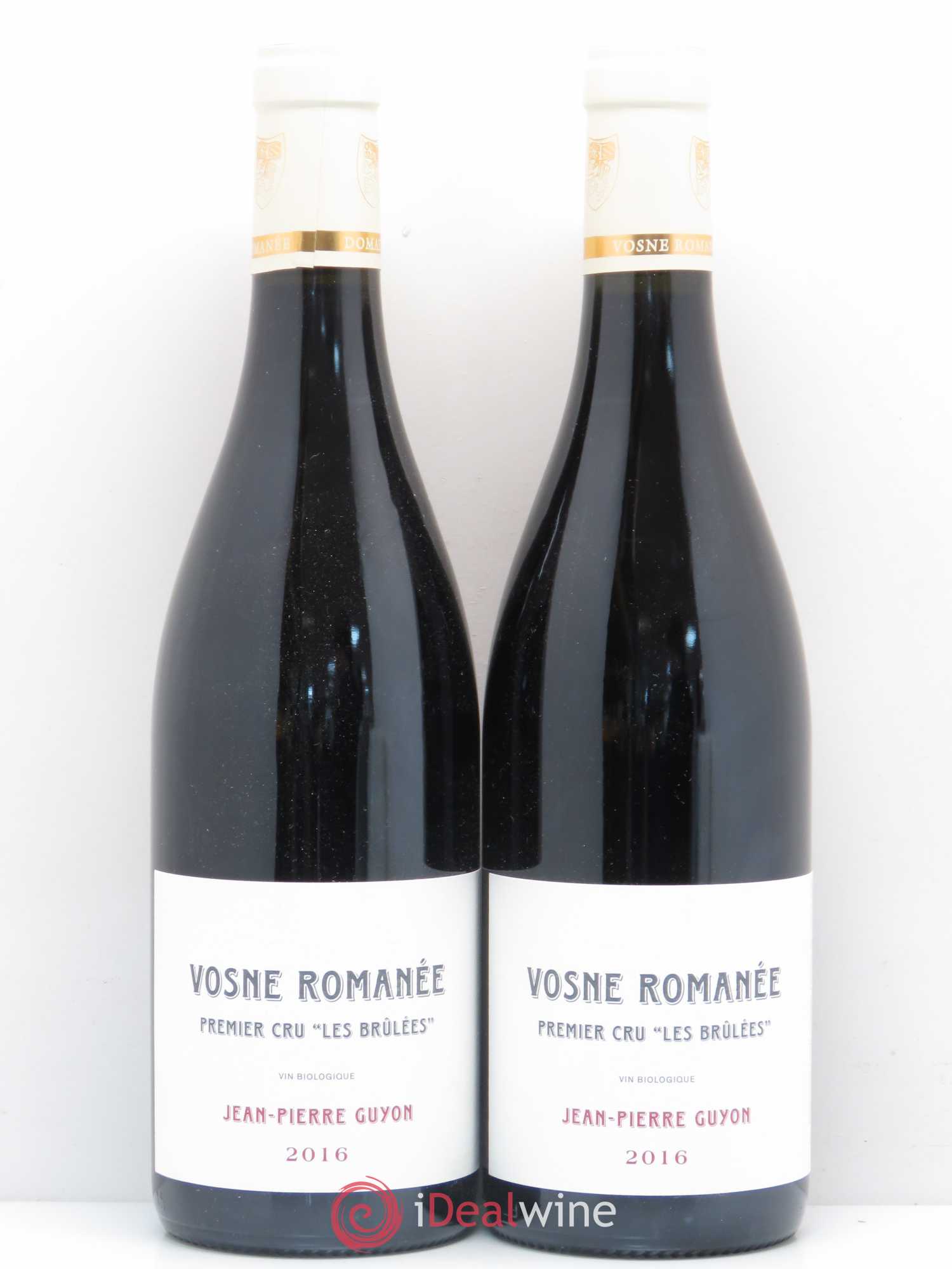 Vosne-Romanée 1er Cru Les Brûlees Domaine Guyon 2016 - Posten von 2 Flaschen - 0