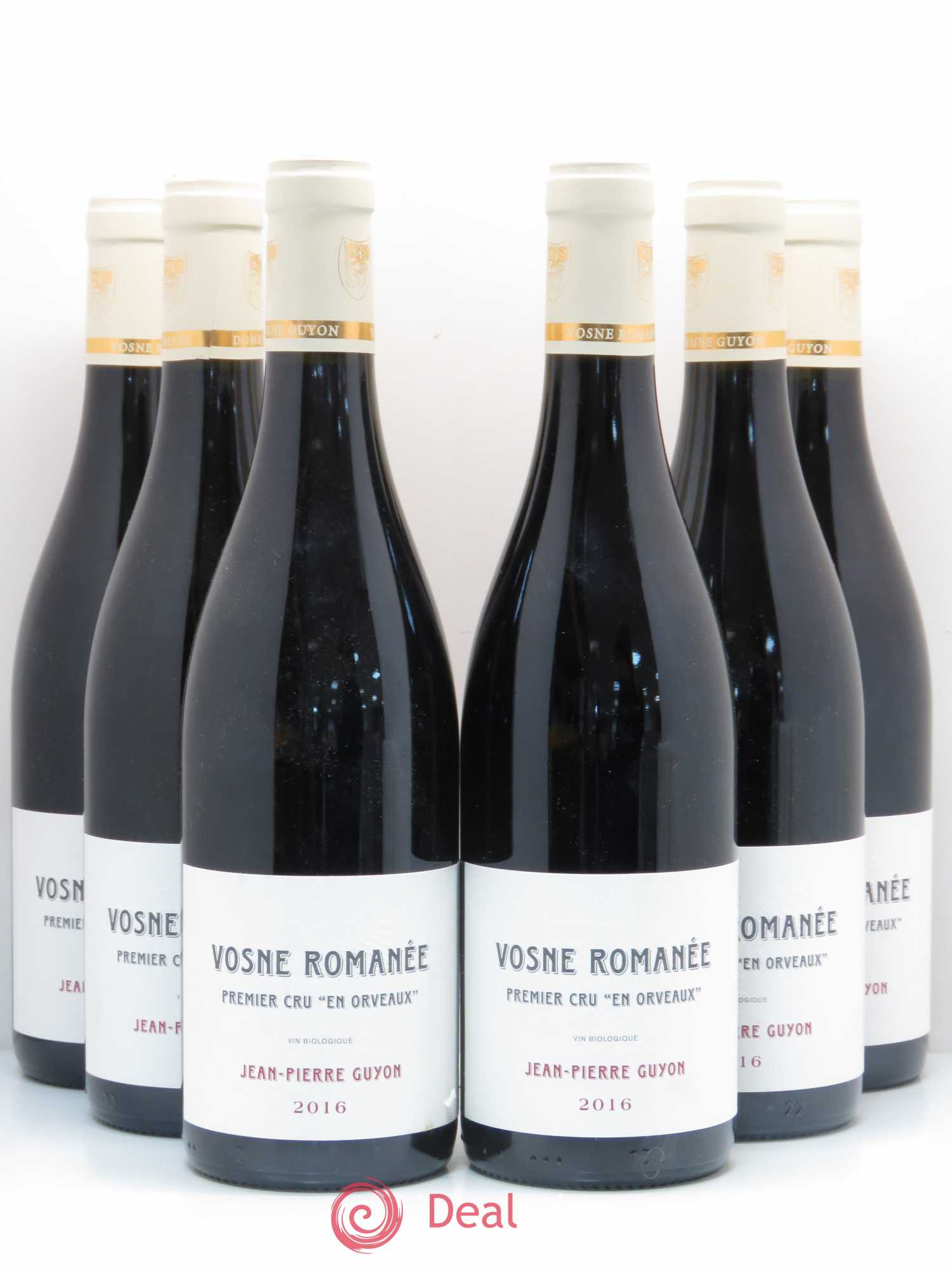 Vosne-Romanée 1er Cru En Orveaux Domaine Guyon 2016 - Posten von 6 Flaschen - 0