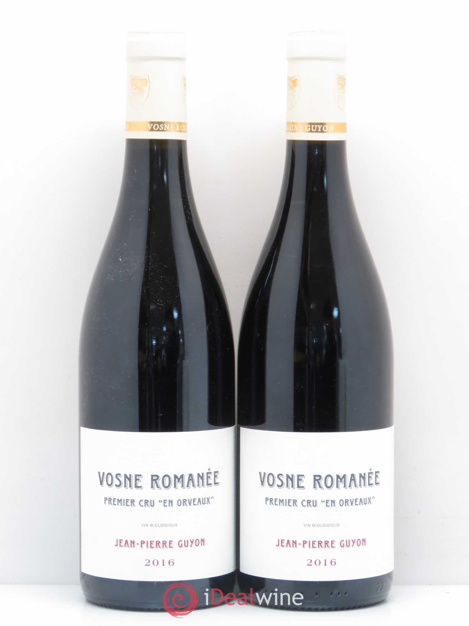 Vosne-Romanée 1er Cru En Orveaux Domaine Guyon 2016 - Posten von 2 Flaschen - 0