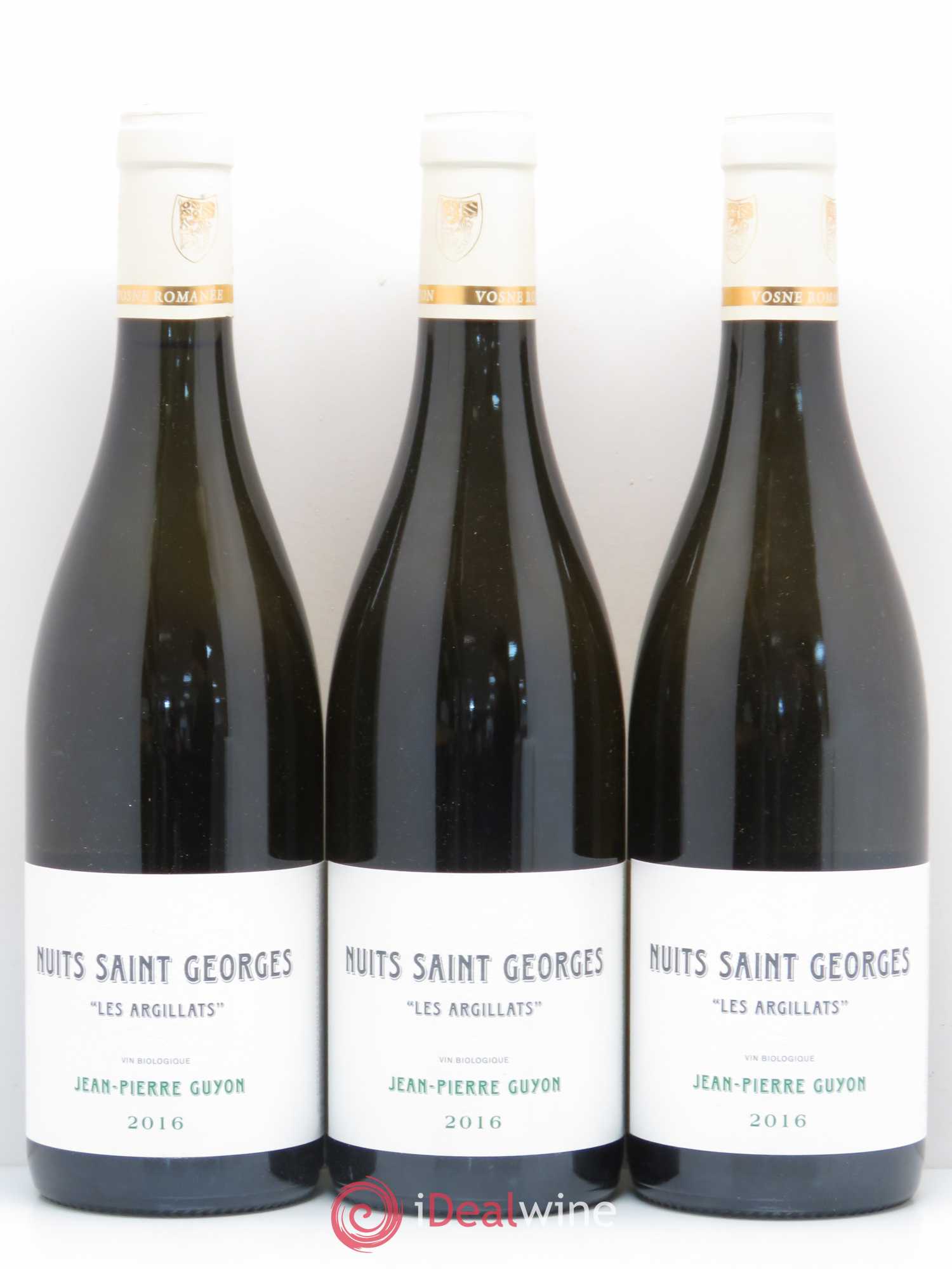 Nuits-Saint-Georges 1er Cru Cuvée Les Argillats Domaine Guyon 2016 - Posten von 6 Flaschen - 1