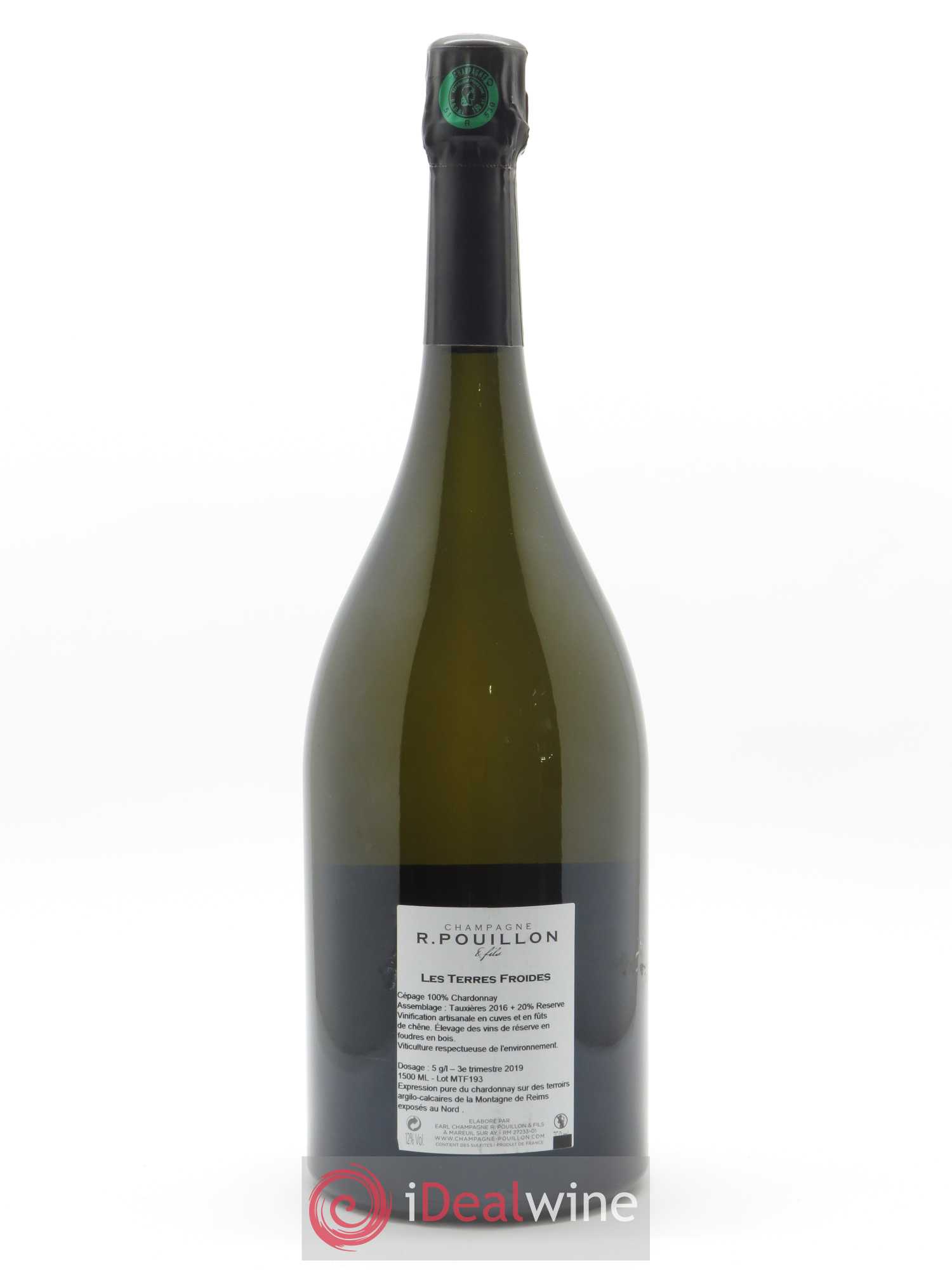 Les Terres Froides 1er Cru Extra-Brut R. Pouillon & fils - Lot de 1 magnum - 1