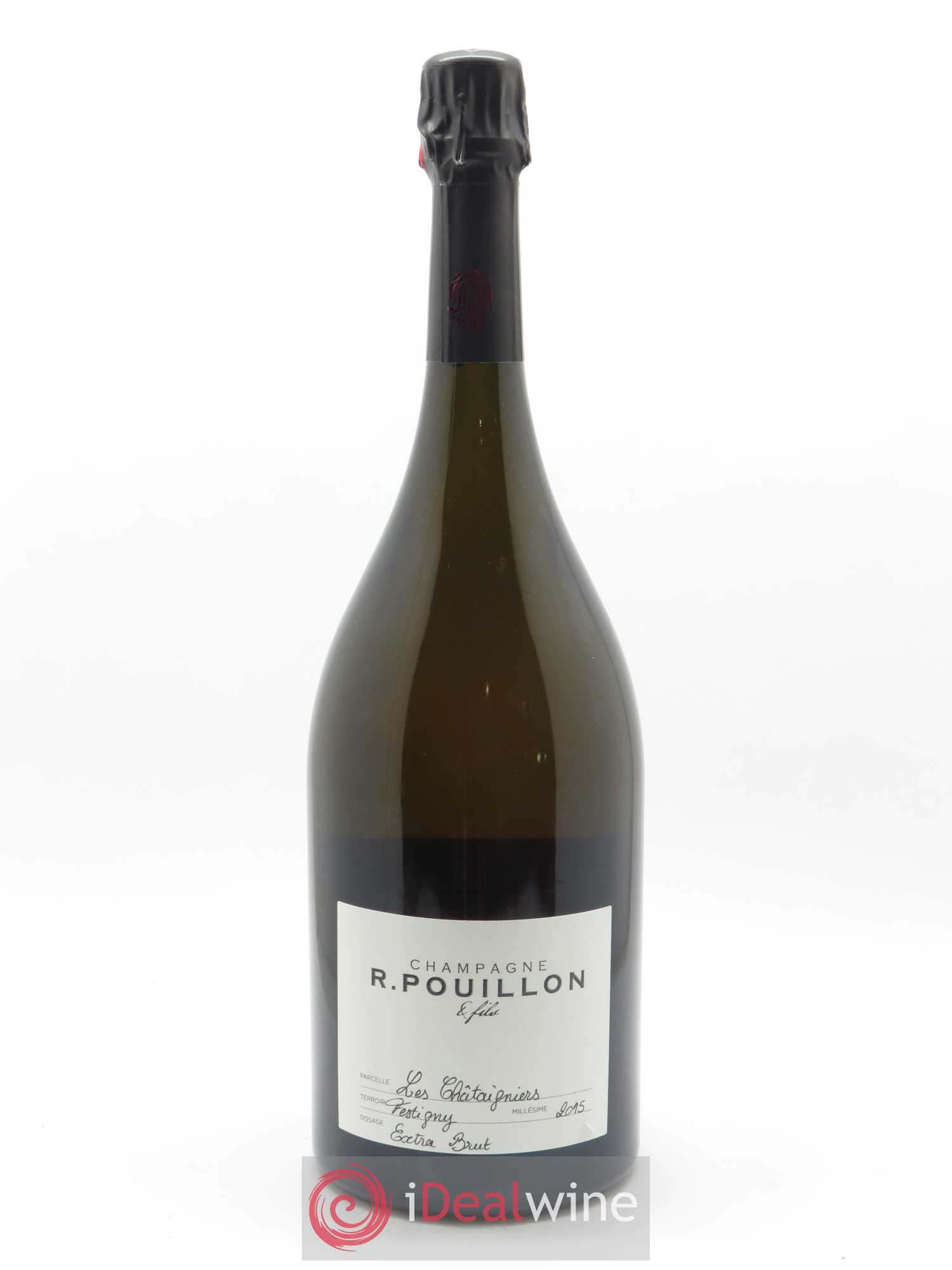 Les Châtaigniers Brut Nature R. Pouillon & fils 2015 - Lot de 1 magnum - 0