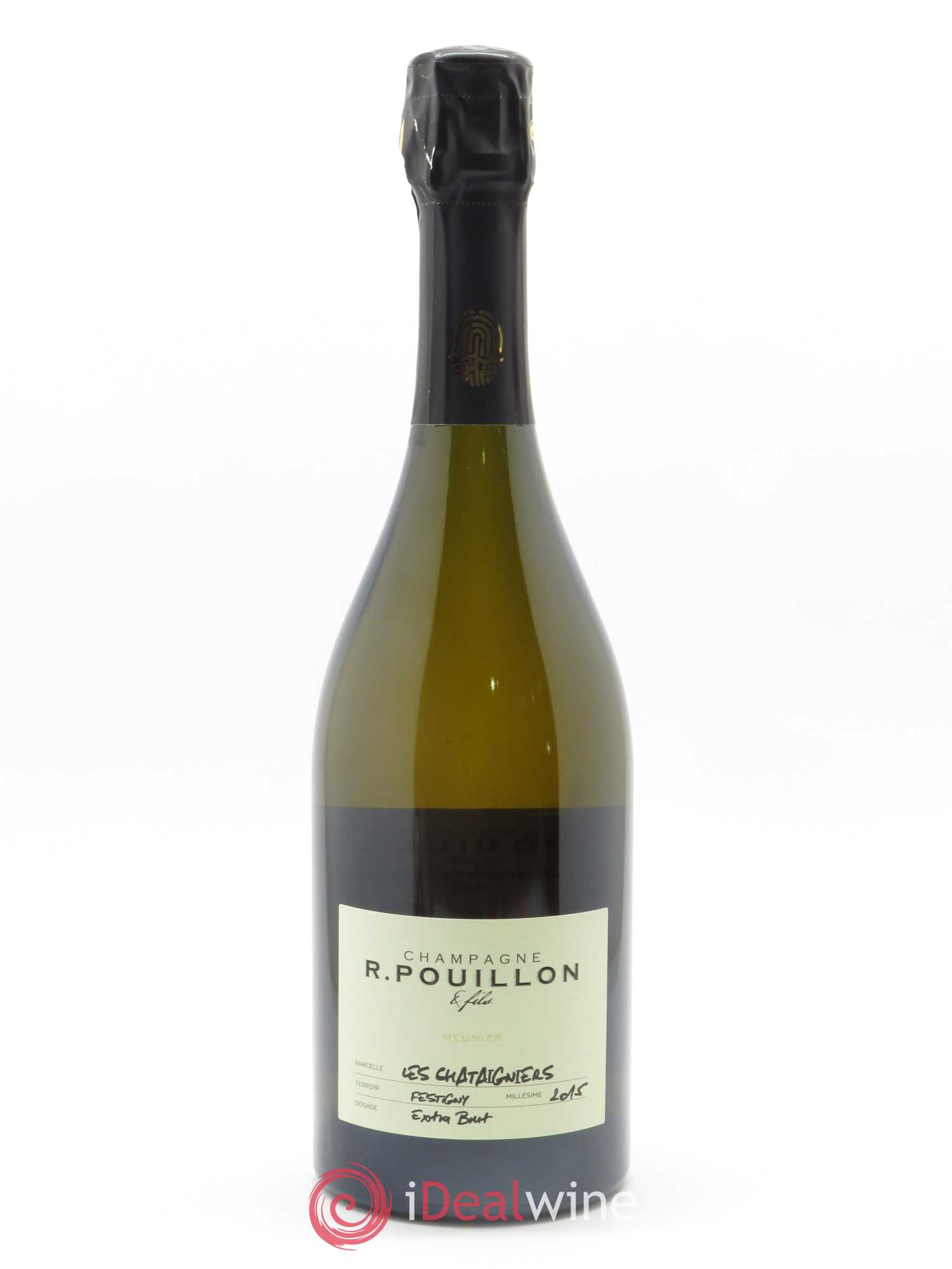 Les Châtaigniers Brut Nature R. Pouillon & fils 2015 - Lot de 1 bouteille - 0