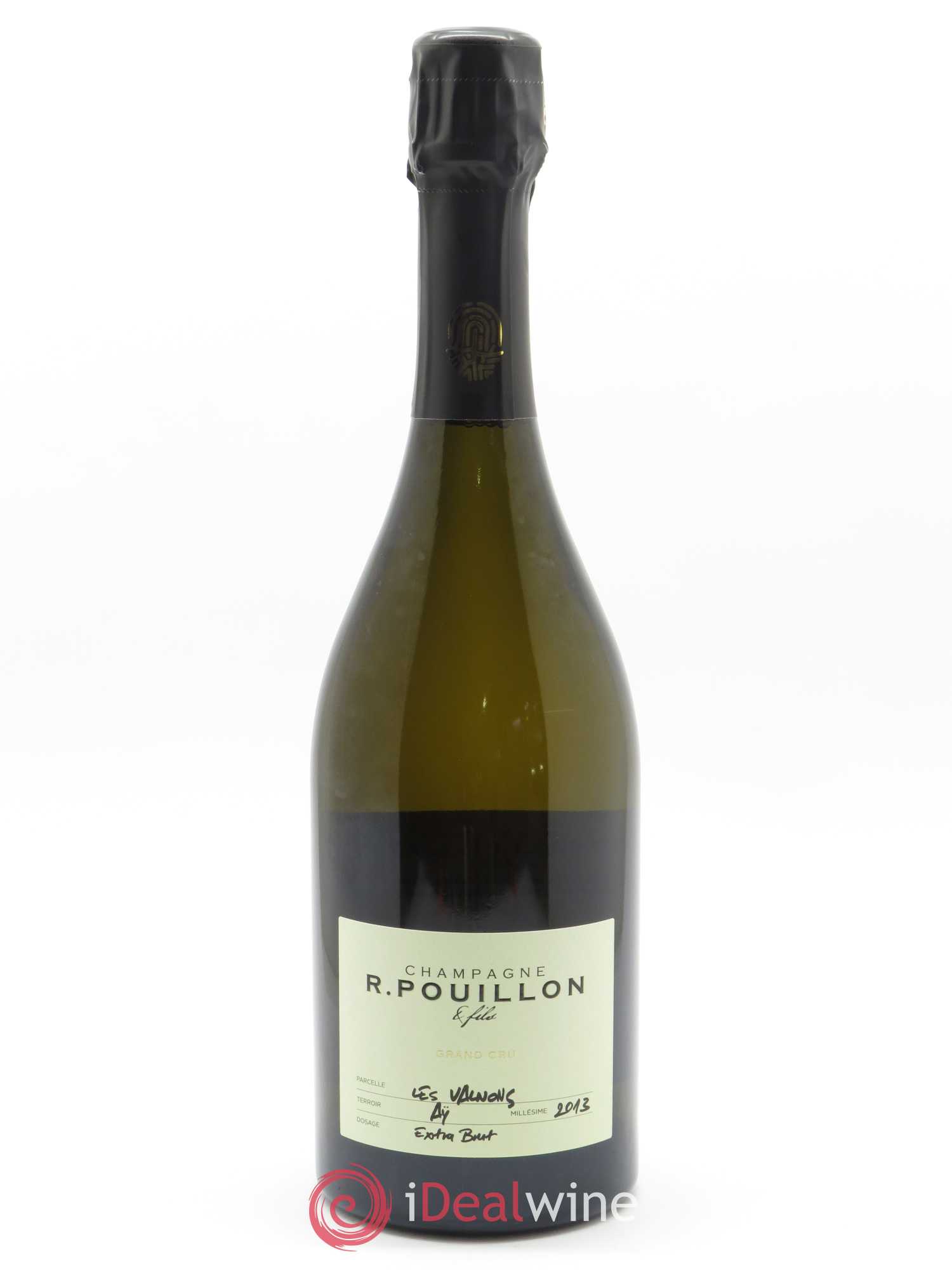 Les Valnons Grand Cru Extra-Brut R. Pouillon & fils 2013 - Lot de 1 bouteille - 0