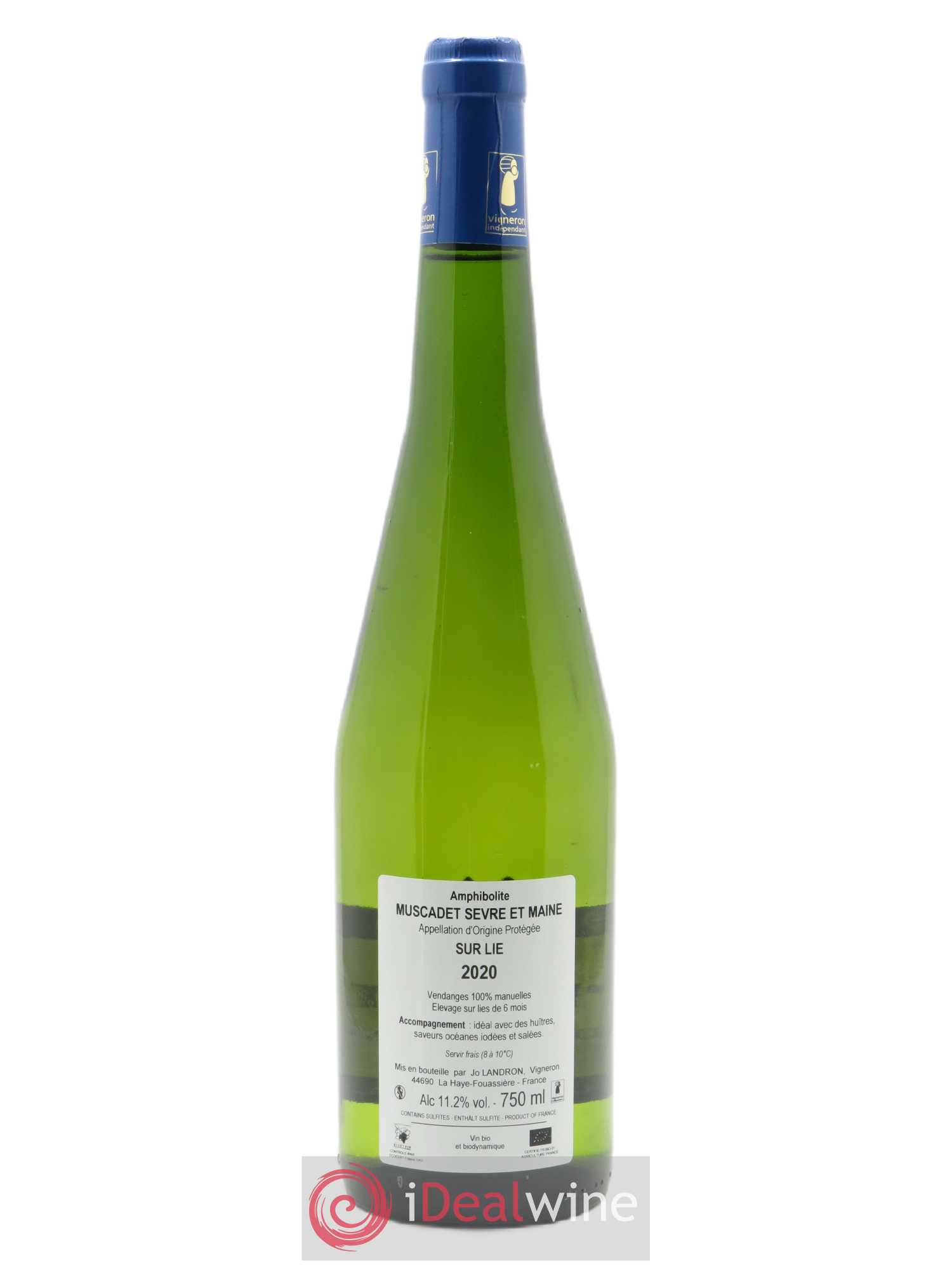 Muscadet-Sèvre-et-Maine Amphibolite Jo Landron 2020 - Lot de 1 bouteille - 1