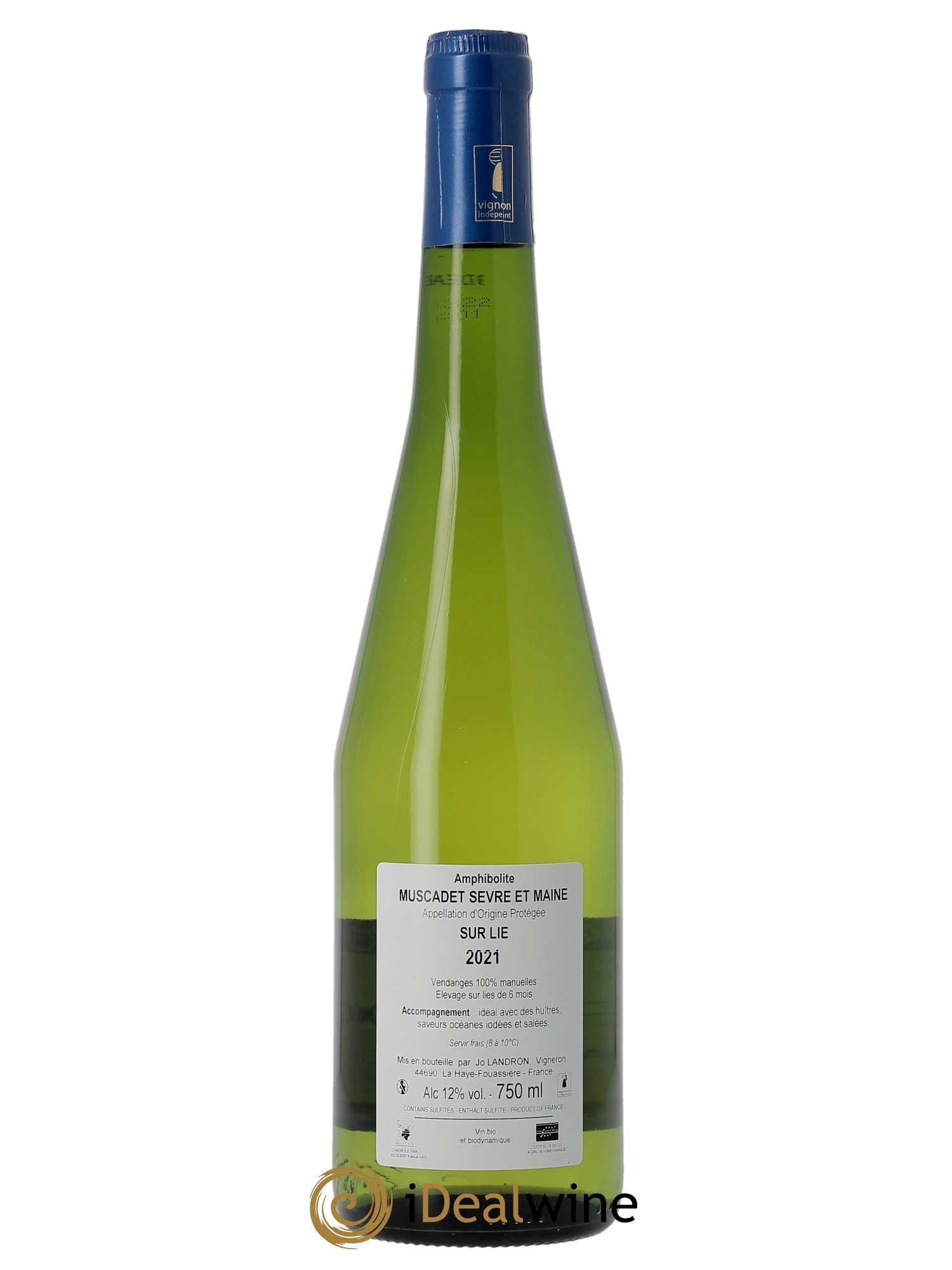 Muscadet-Sèvre-et-Maine Amphibolite Jo Landron 2021 - Lot de 1 bouteille - 1