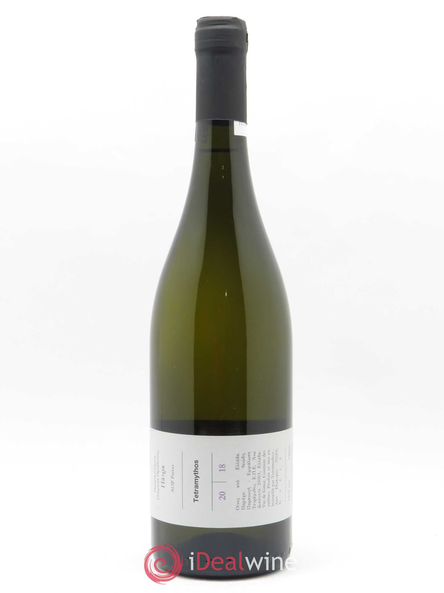 Patras Tetramythos Reserve Roditis Orange Nature 2018 - Lot de 1 bouteille - 1