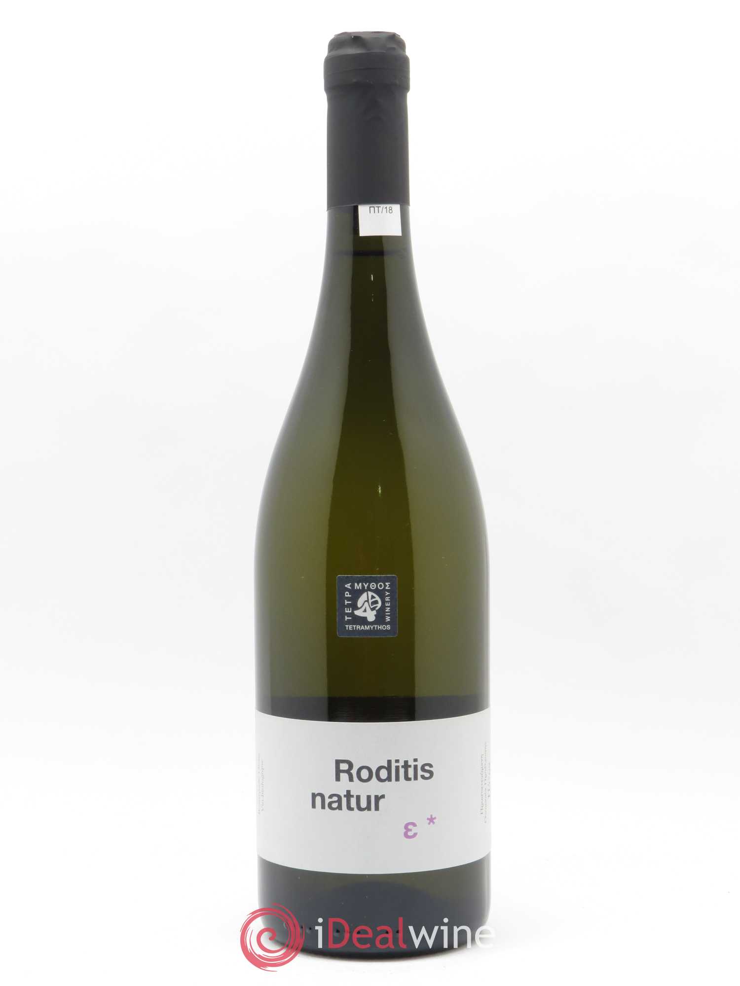 Patras Tetramythos Reserve Roditis Orange Nature 2018 - Lot de 1 bouteille - 0