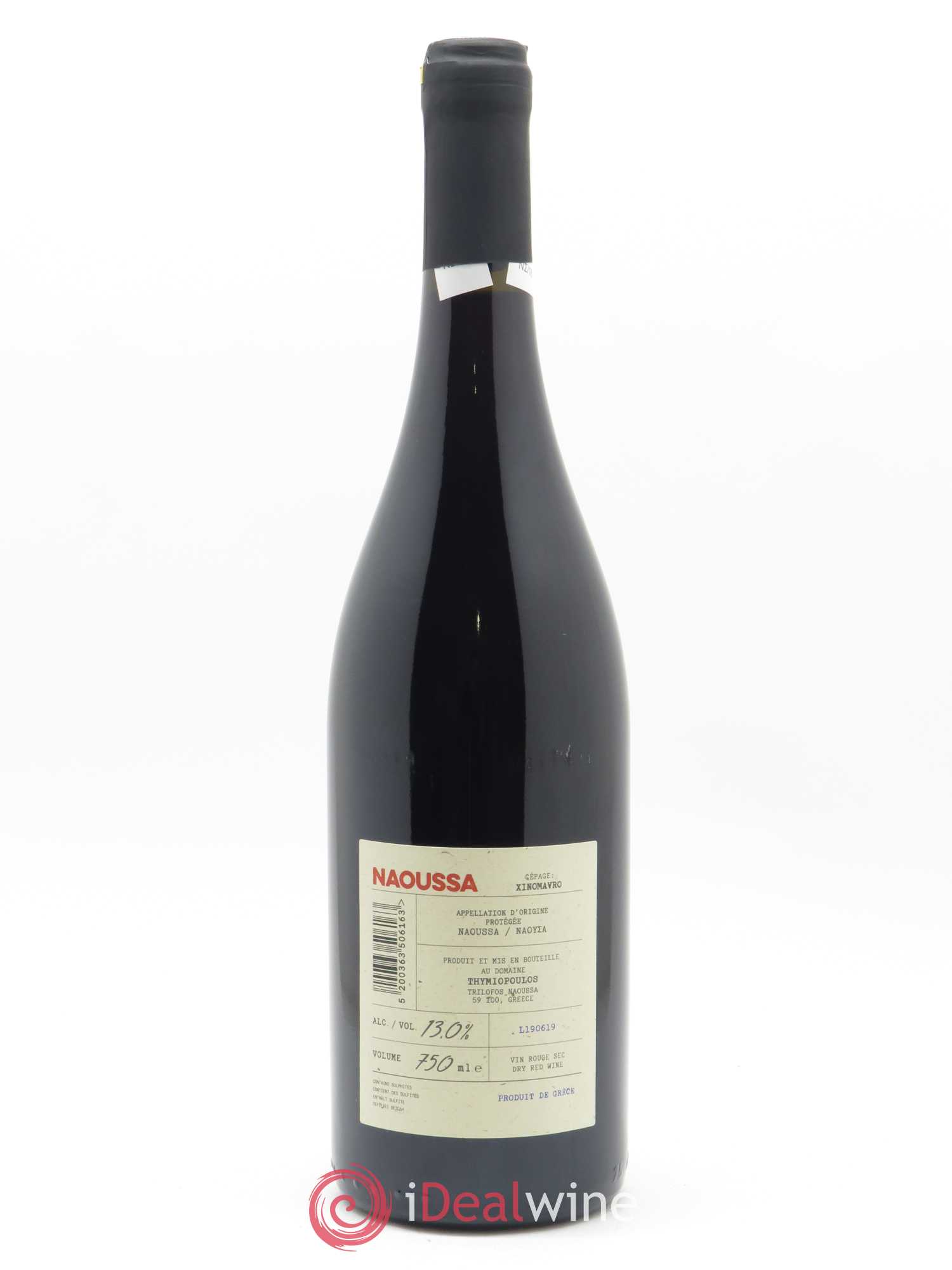 Naoussa Thymiopoulos Jeunes Vignes de Xinomavro 2018 - Lot de 1 bouteille - 1