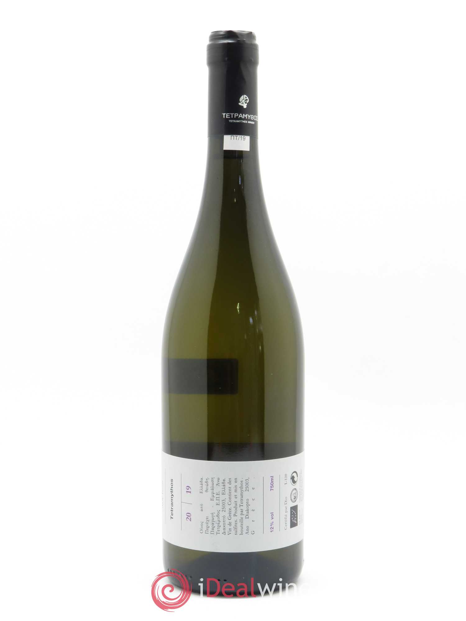 Patras Tetramythos Roditis Nature 2019 - Lot de 1 bouteille - 1