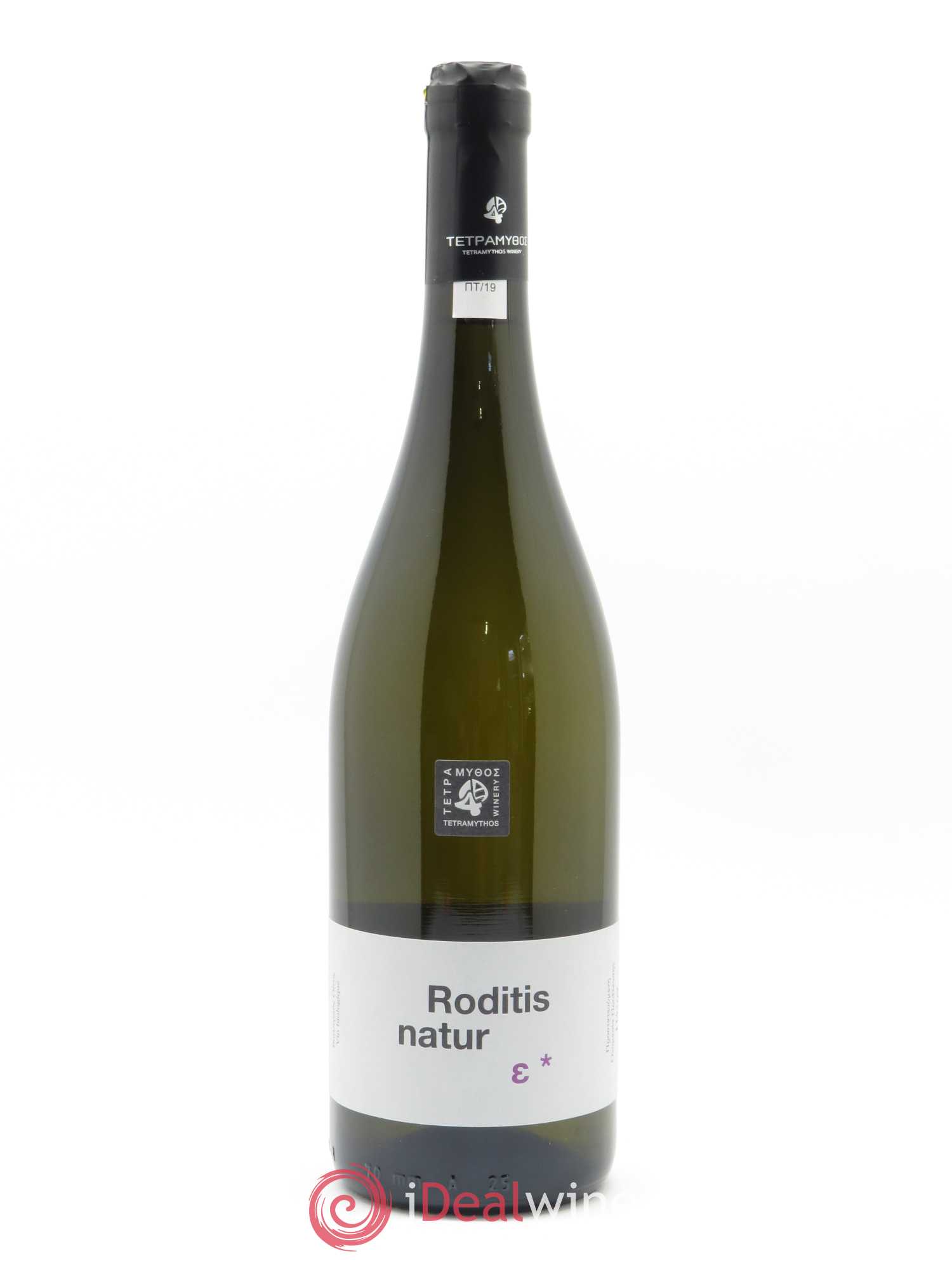 Patras Tetramythos Roditis Nature 2019 - Lot de 1 bouteille - 0