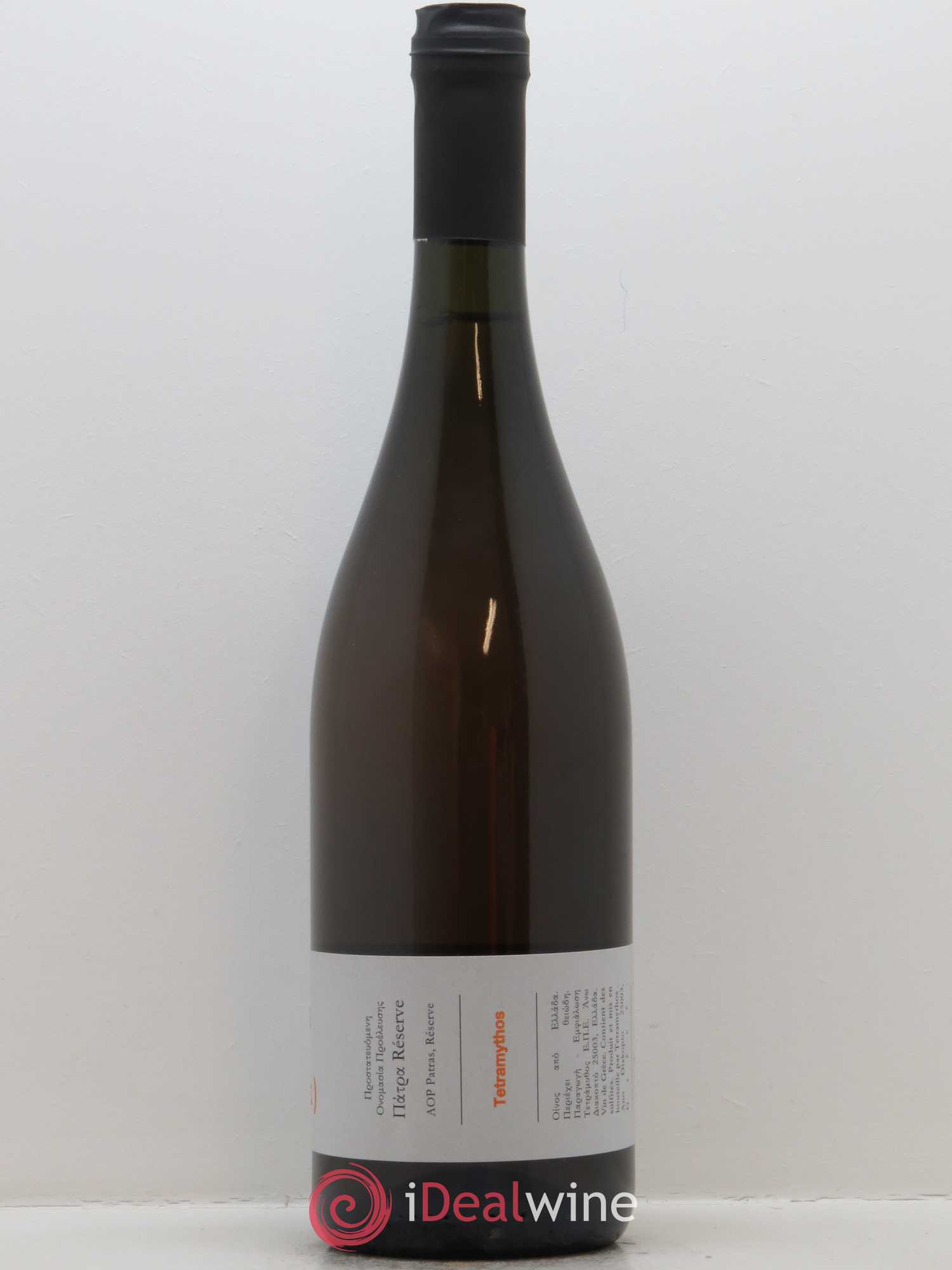 Patras Tetramythos Reserve Roditis Orange Nature 2017 - Lot de 1 bouteille - 1