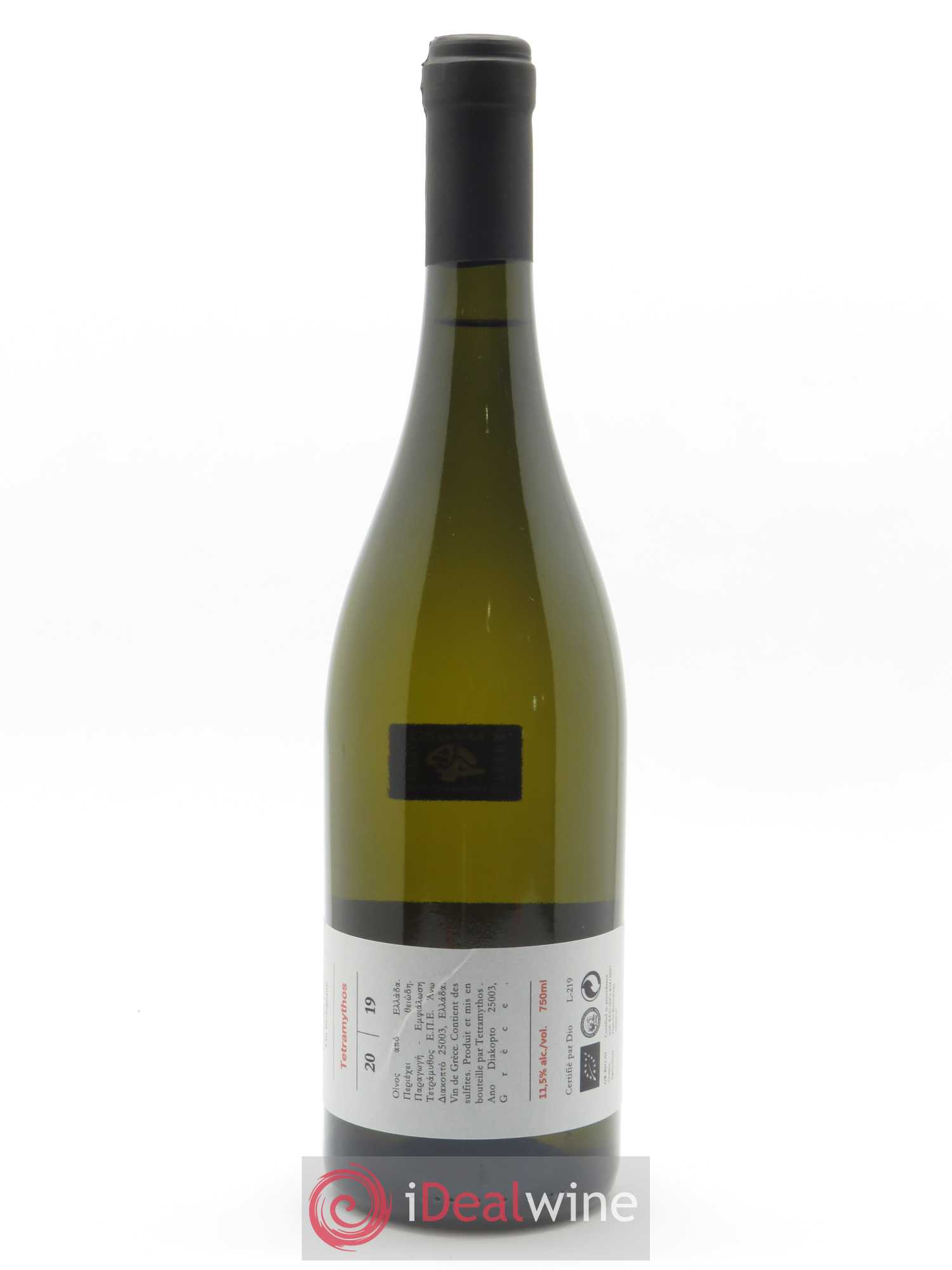 IGP Peloponèse Tetramythos Retsina Amphore Nature 2019 - Posten von 1 Flasche - 1