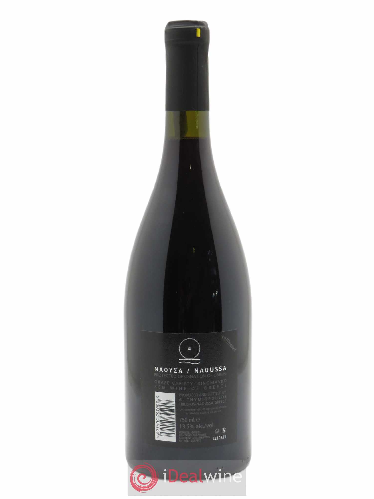 Naoussa Thymiopoulos Terre et Ciel 2019 - Lot de 1 bouteille - 1
