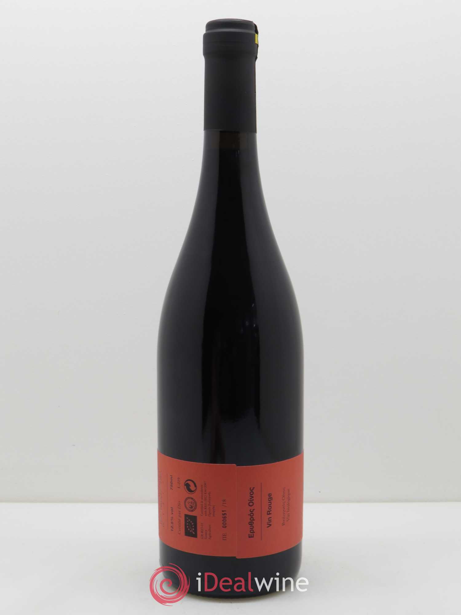 IGP Peloponèse Tetramythos Mavro Kalavrytino nature 2018 - Lot de 1 bouteille - 1