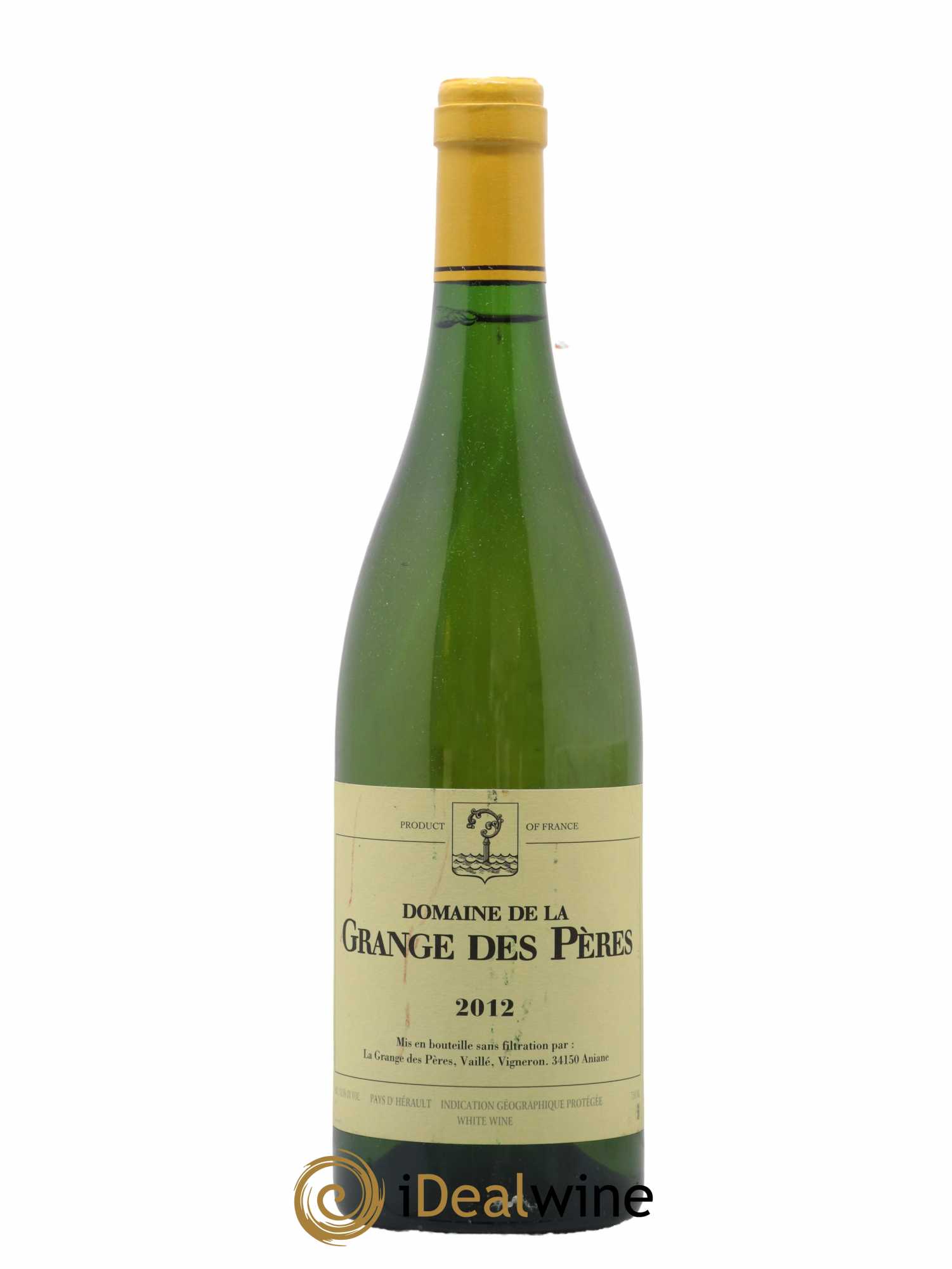 Pays d'Hérault Grange des Pères Laurent Vaillé 2012 - Lot de 1 bouteille - 0