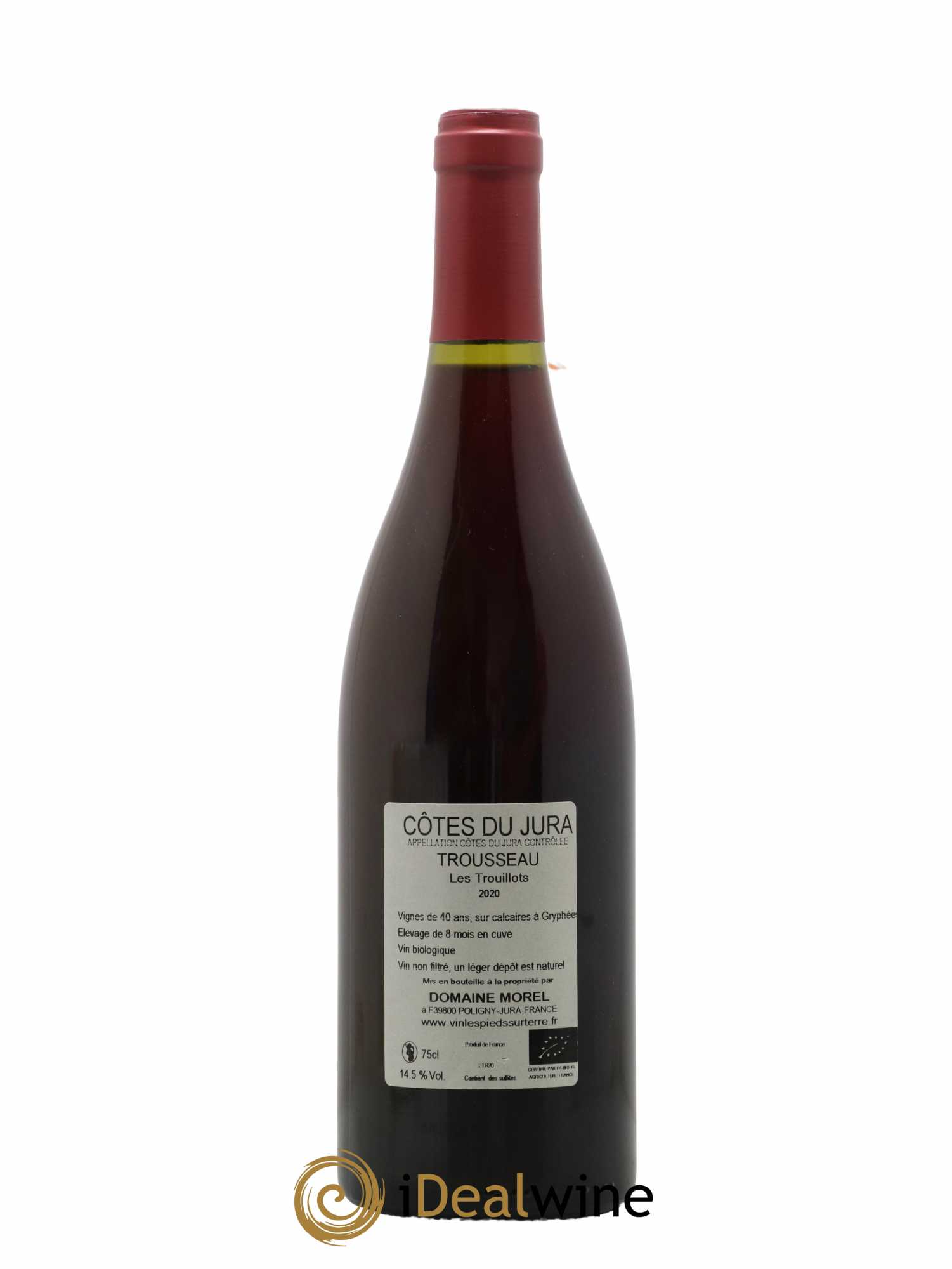 Côtes du Jura Poulsard Les Trouillots Valentin Morel 2020 - Lotto di 1 bottiglia - 1