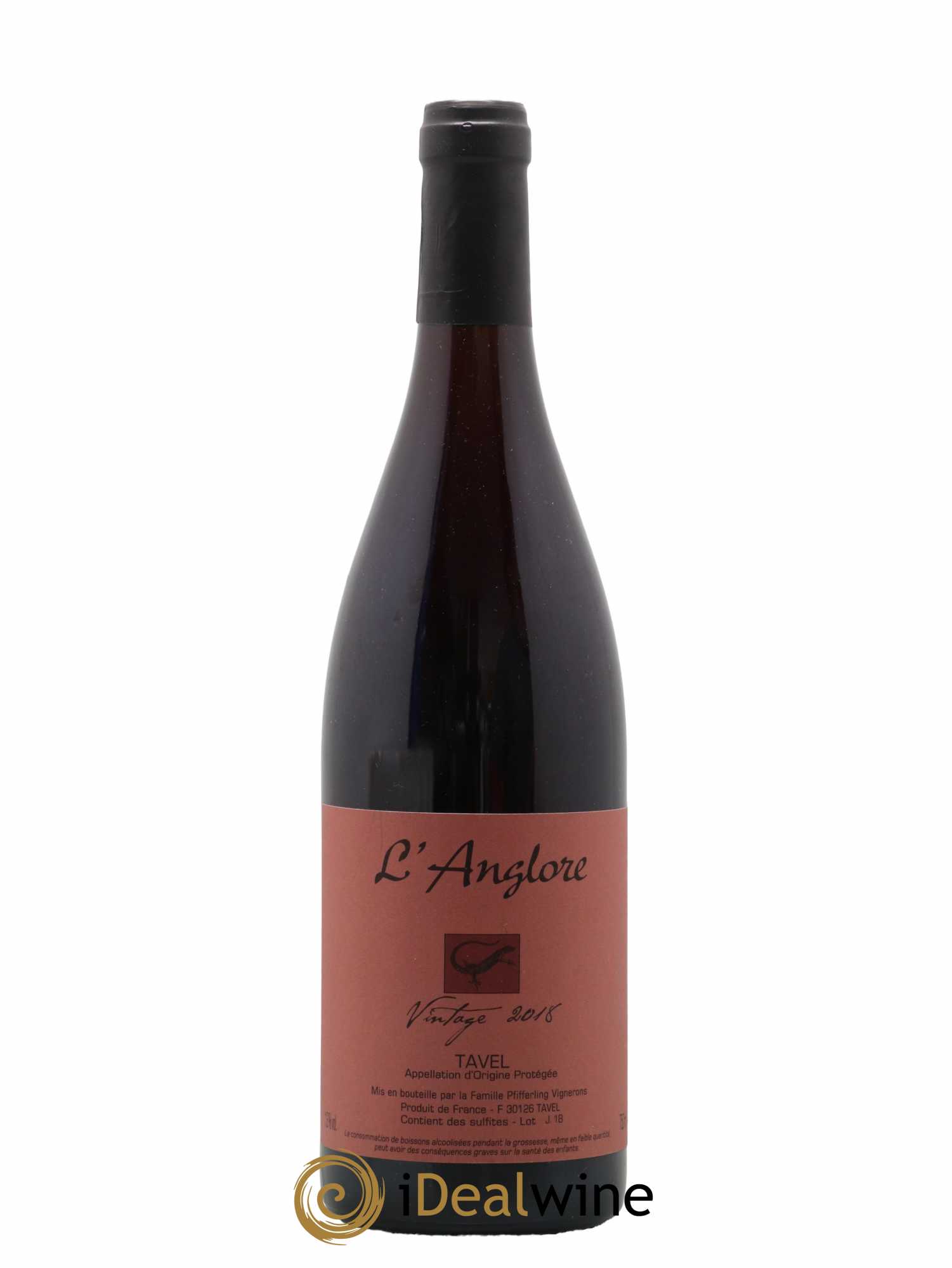 Tavel Vintage L'Anglore 2018 - Lot de 1 bouteille - 0