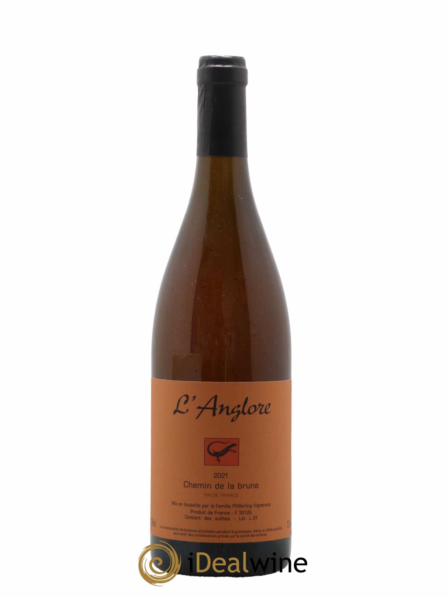 Vin de France Chemin de la brune L'Anglore 2021 - Lot de 1 bouteille - 0