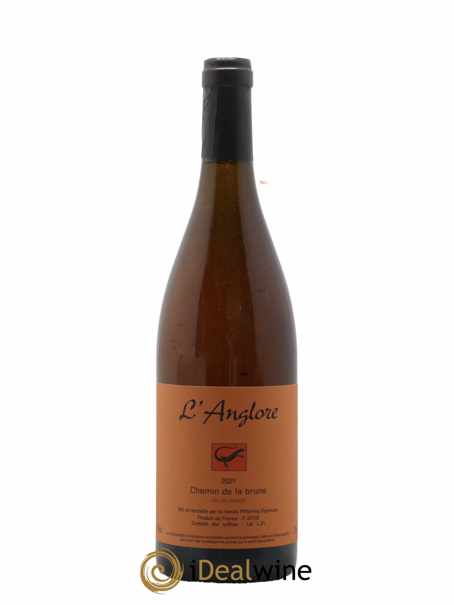 Vin de France Chemin de la brune L'Anglore 2021 - Lot de 1 bouteille - 0