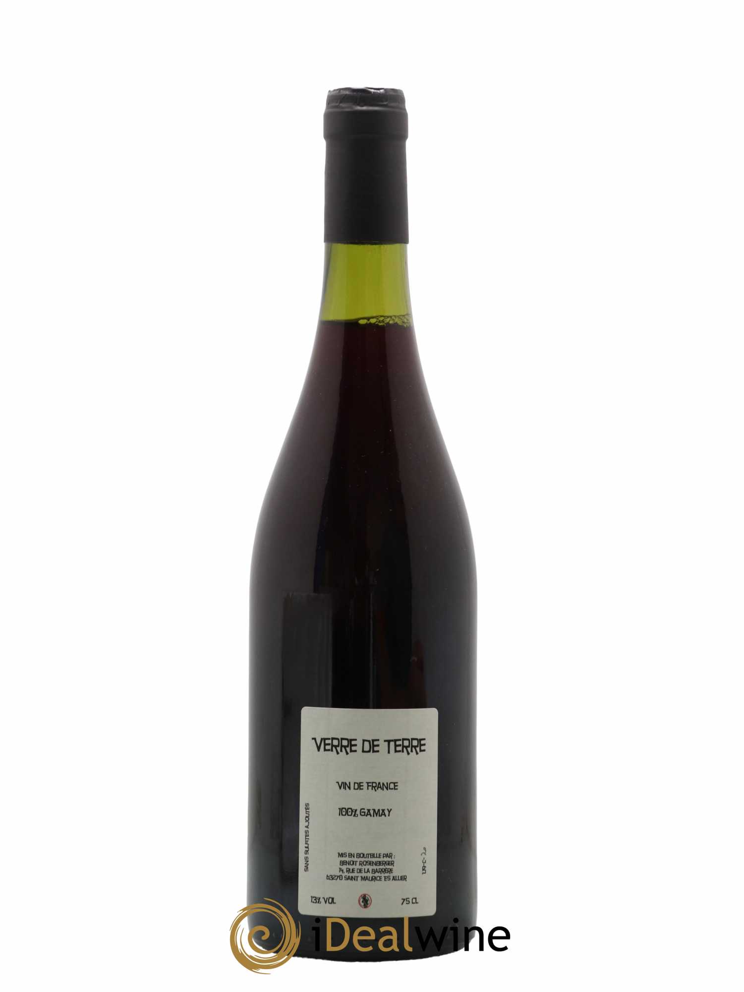 Vin de France Verre de Terre Loup des Vignes Benoit Rosenberger 2019 - Lotto di 1 bottiglia - 1