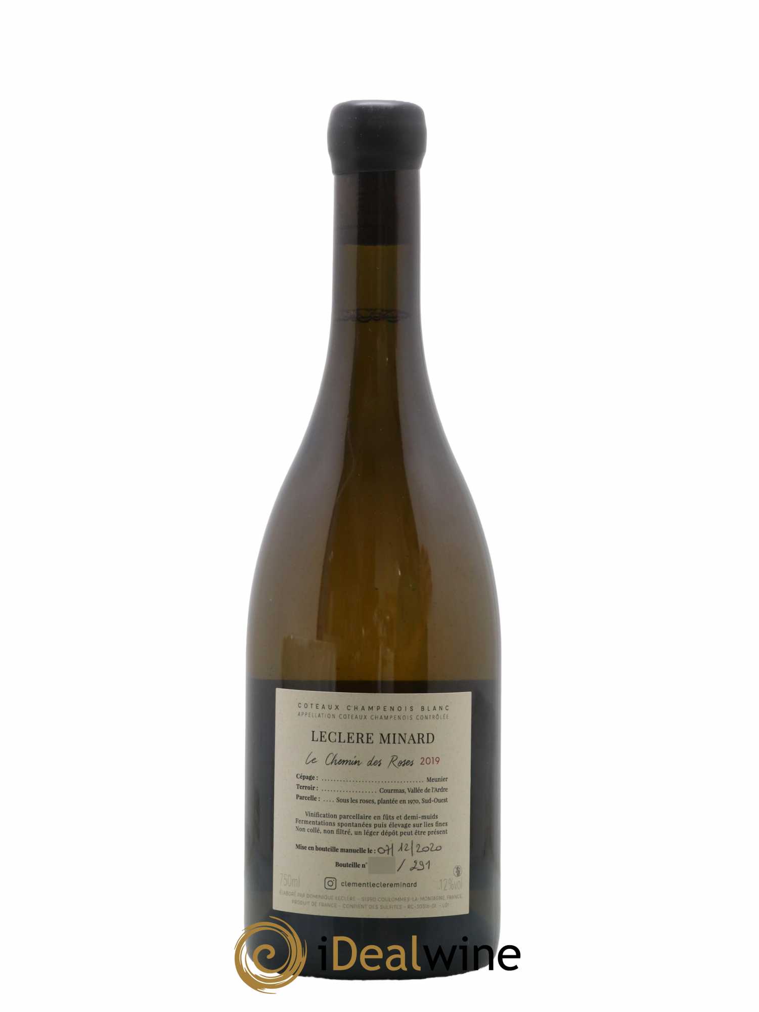 Coteaux Champenois Le Chemin des Roses Leclerc Minard 2019 - Lotto di 1 bottiglia - 1