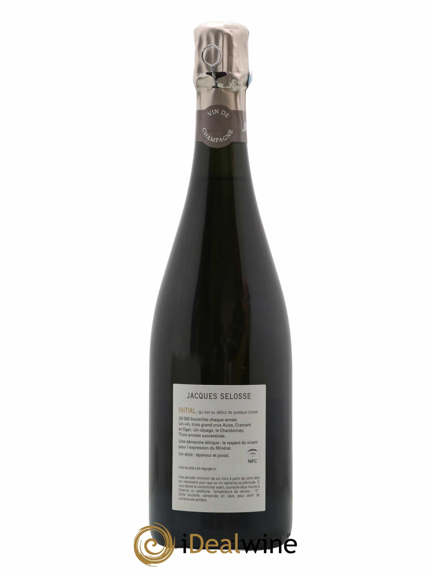 Initial Brut Jacques Selosse - Lot de 1 bouteille - 1