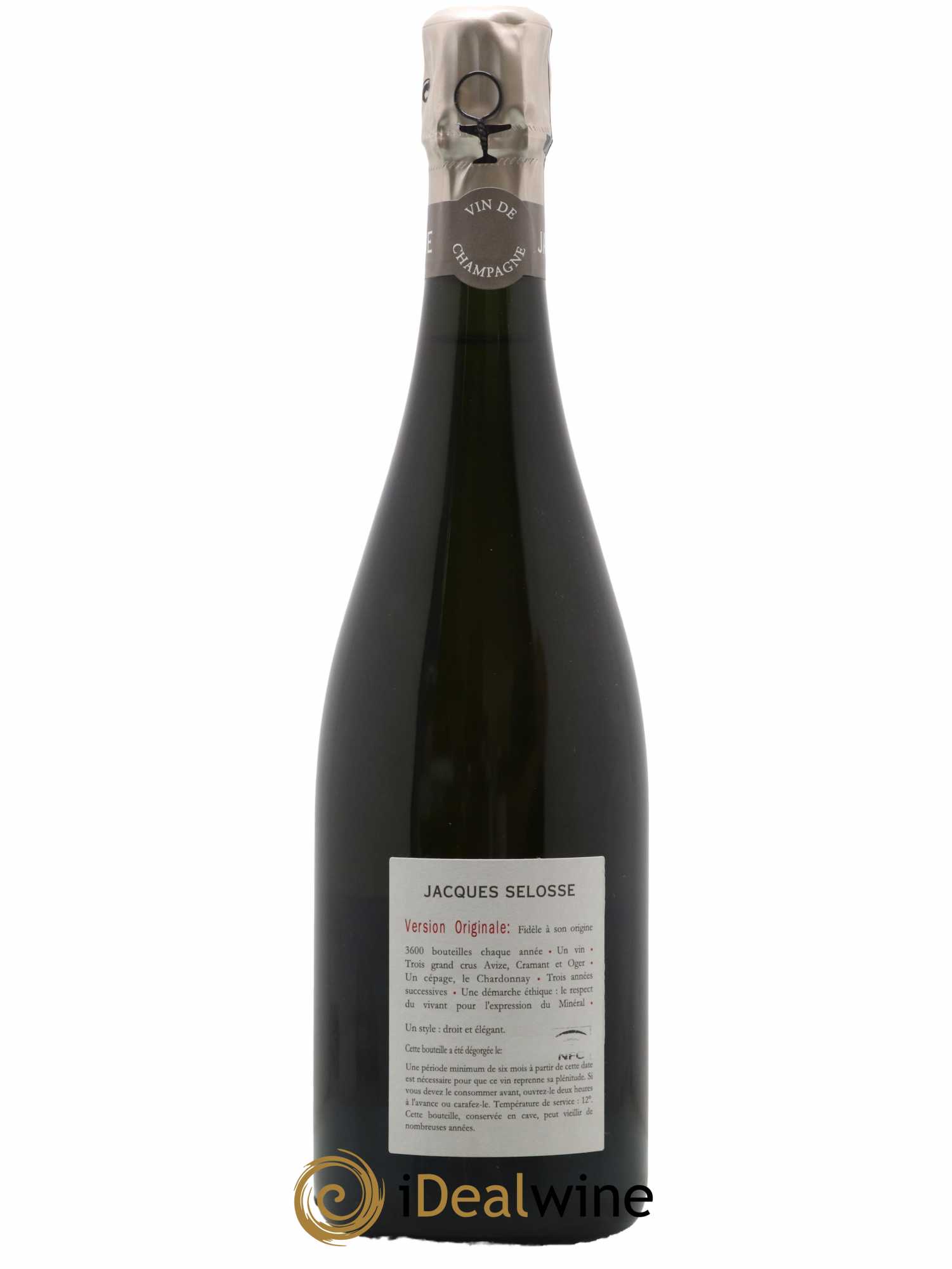 Version Originale Jacques Selosse - Lot de 1 bouteille - 1