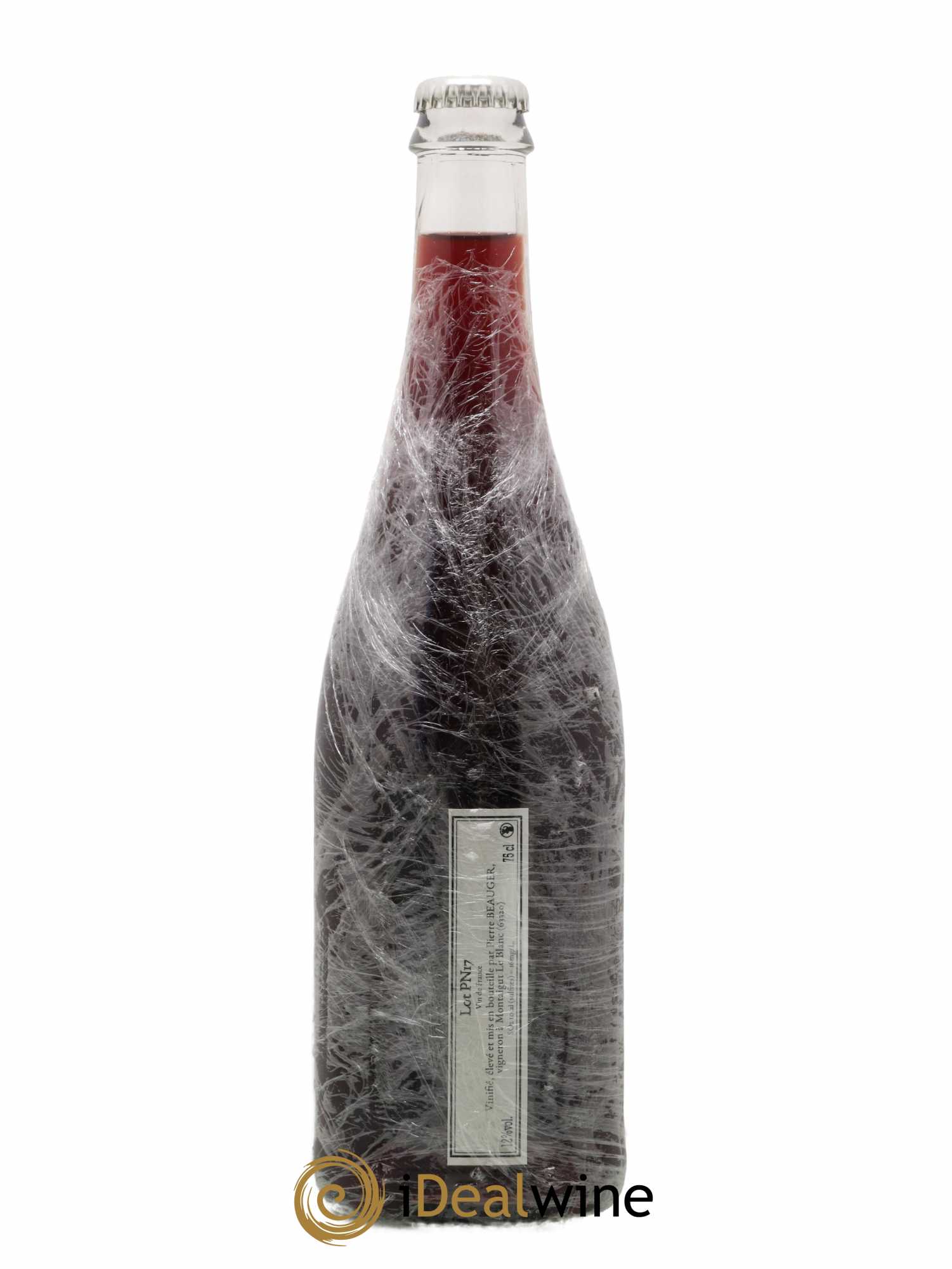 Vin de France Pinot noir Pierre Beauger 2017 - Lot de 1 bouteille - 0