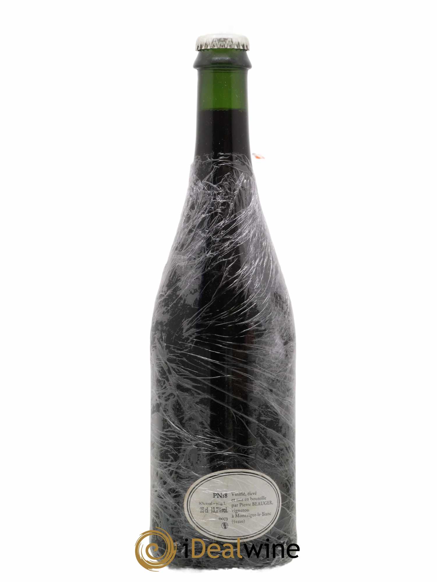 Vin de France Pinot noir Pierre Beauger 2018 - Lot de 1 bouteille - 0