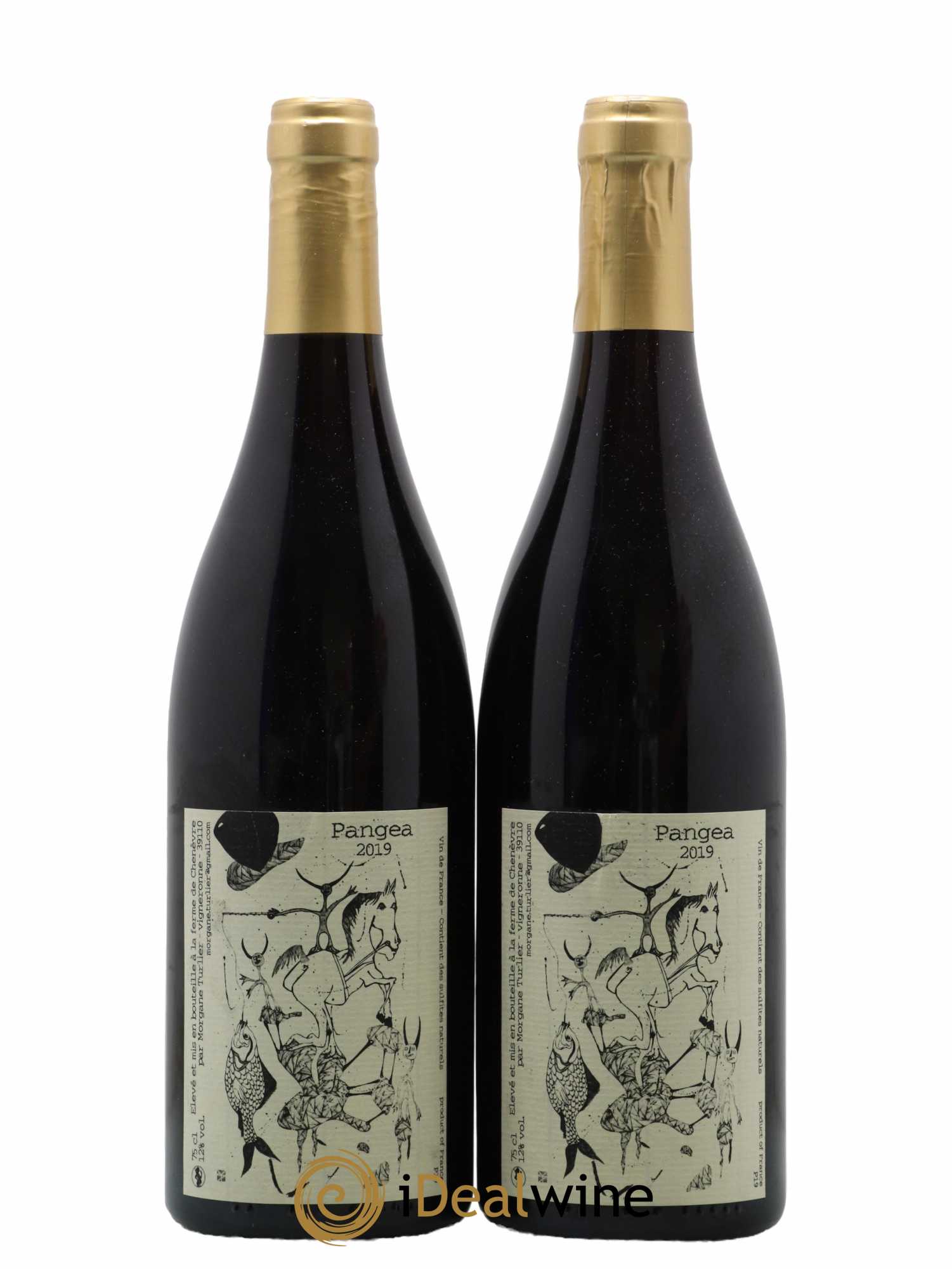 Vin de France Pangea Morgane Turlier 2019 - Lot de 2 bouteilles - 0