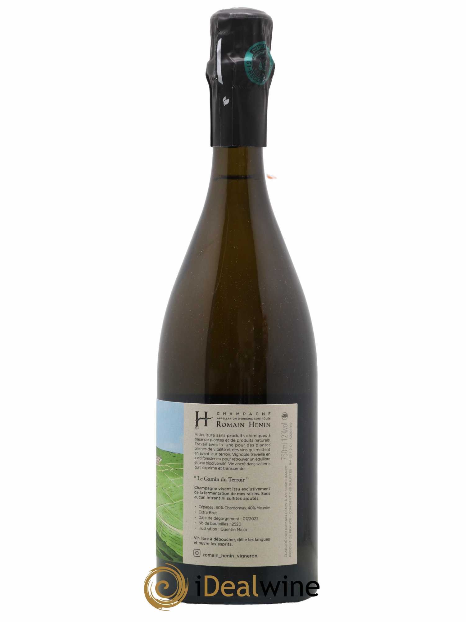 Gamin du Terroir Romain Henin - Lot de 1 bouteille - 1