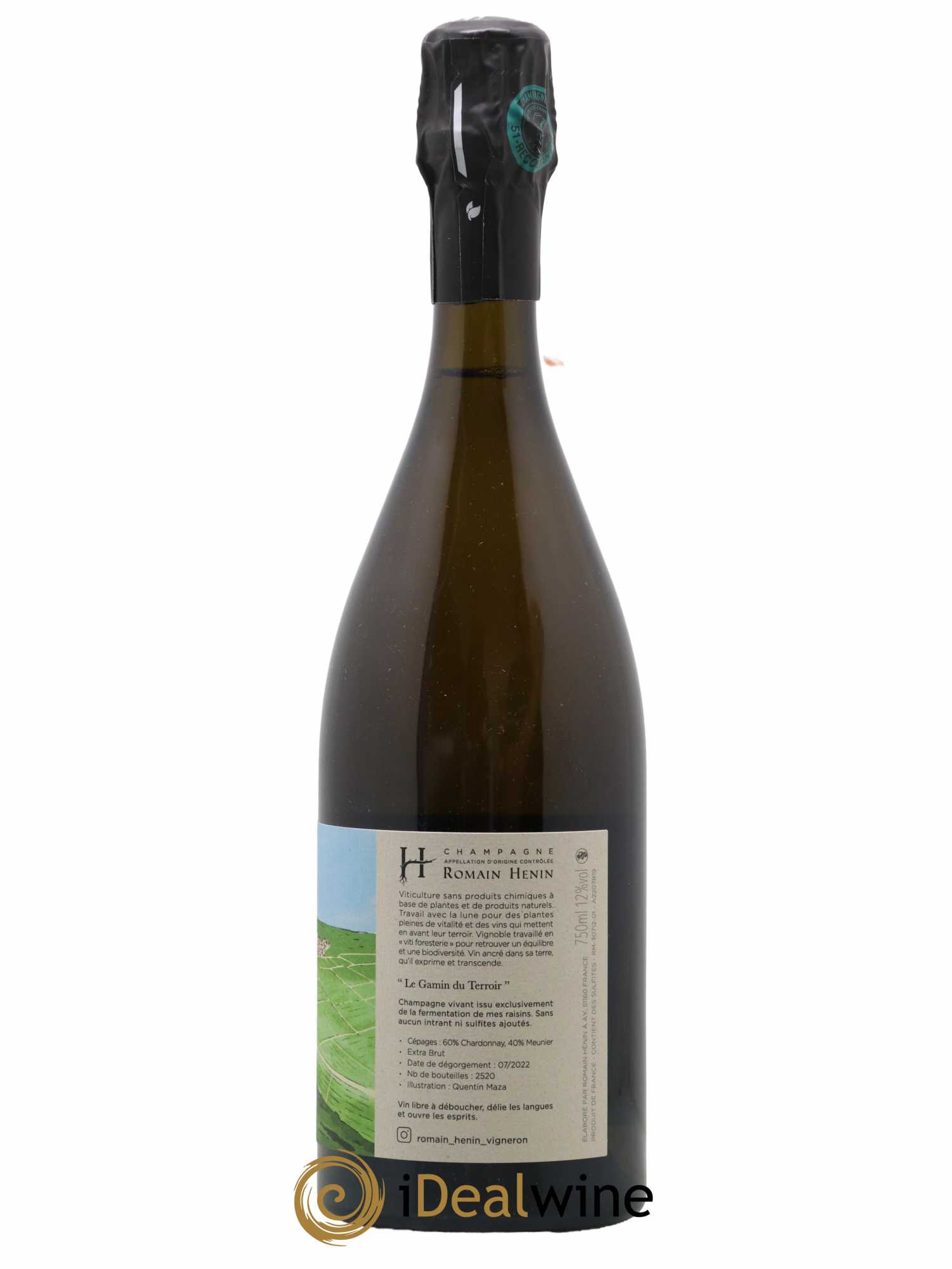 Gamin du Terroir Romain Henin - Lot de 1 bouteille - 1