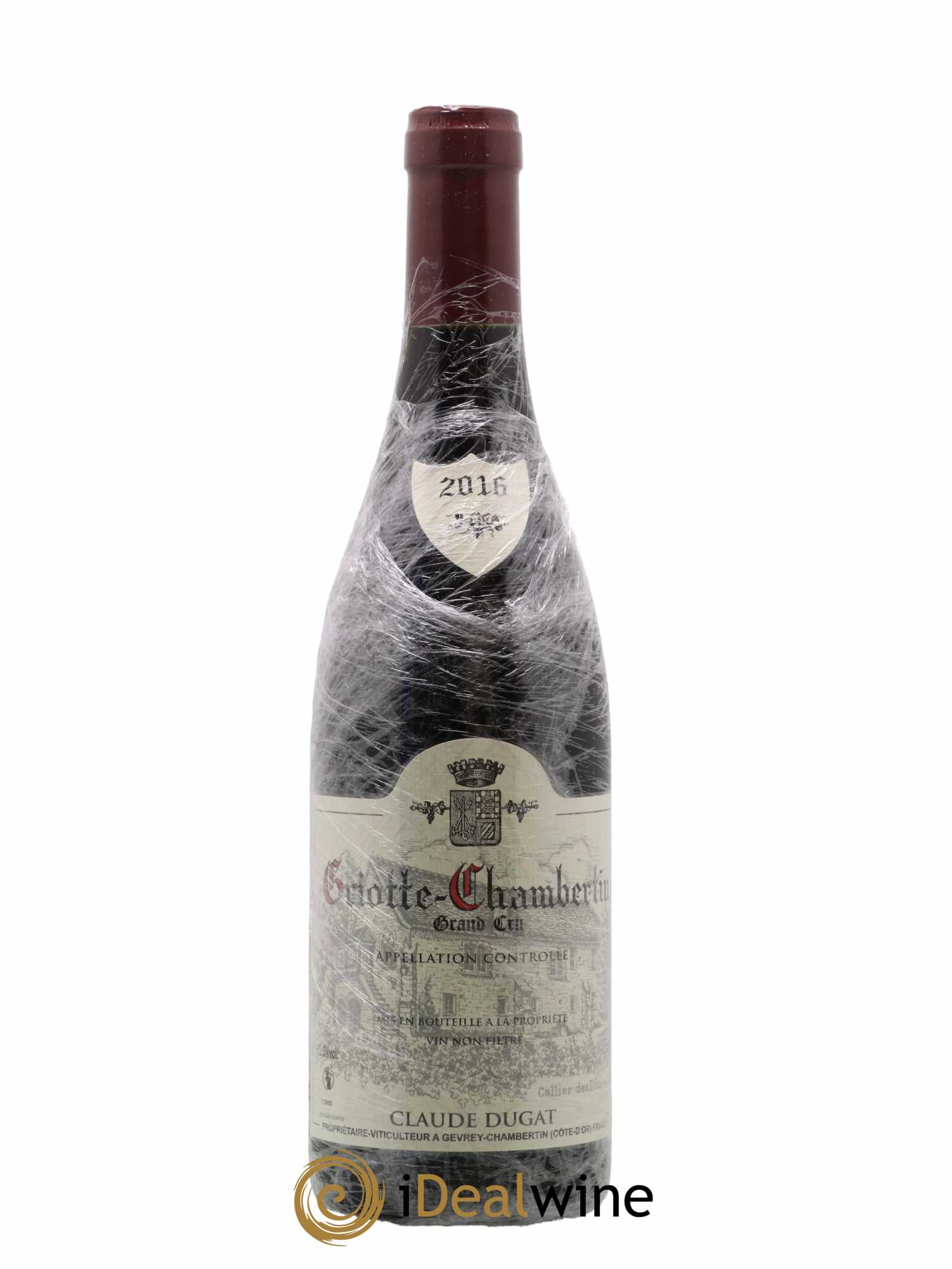 Griotte-Chambertin Grand Cru Claude Dugat 2016 - Lot de 1 bouteille - 0