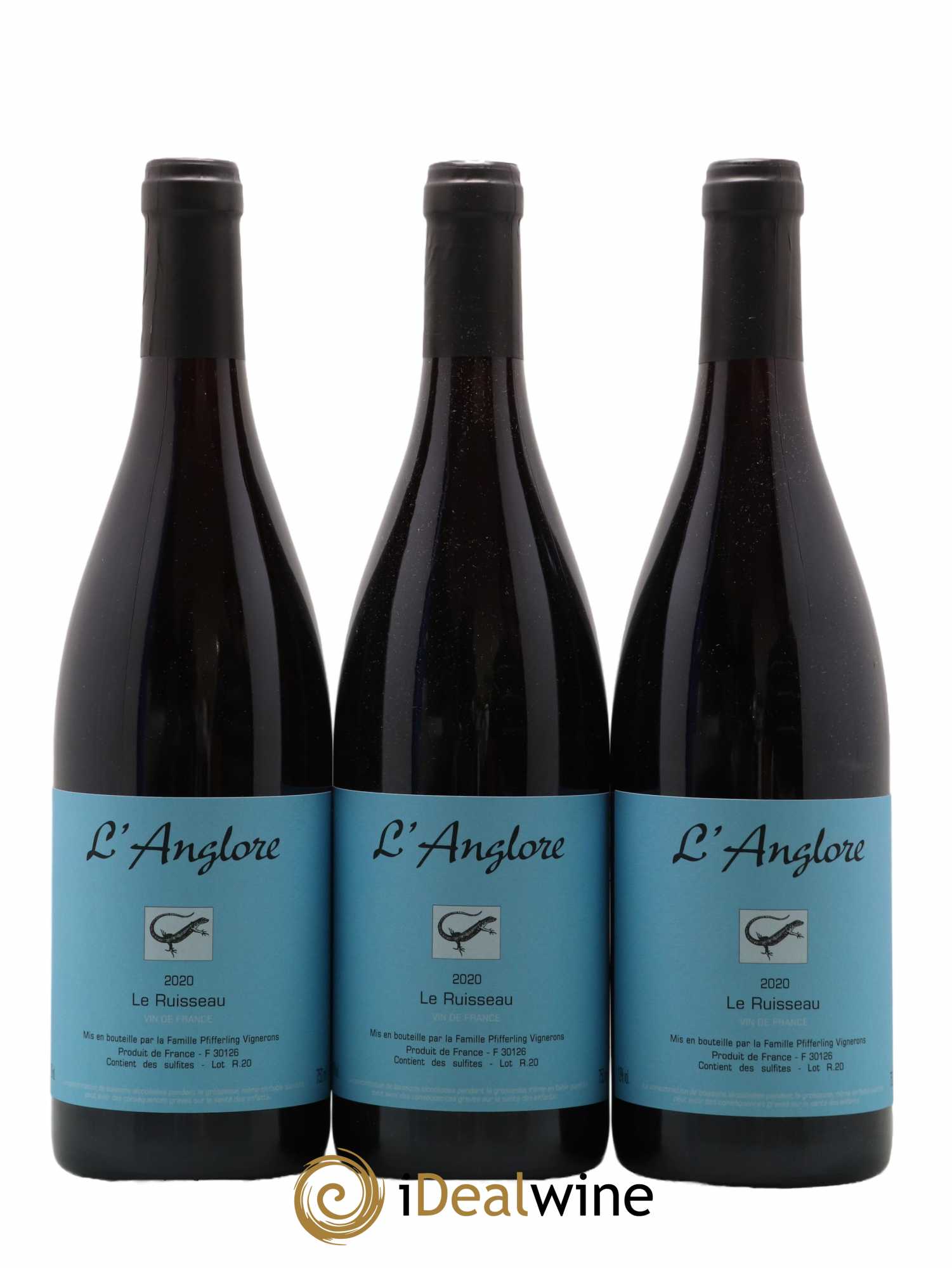 Vin de France Le Ruisseau L'Anglore 2020 - Lot de 6 bouteilles - 1