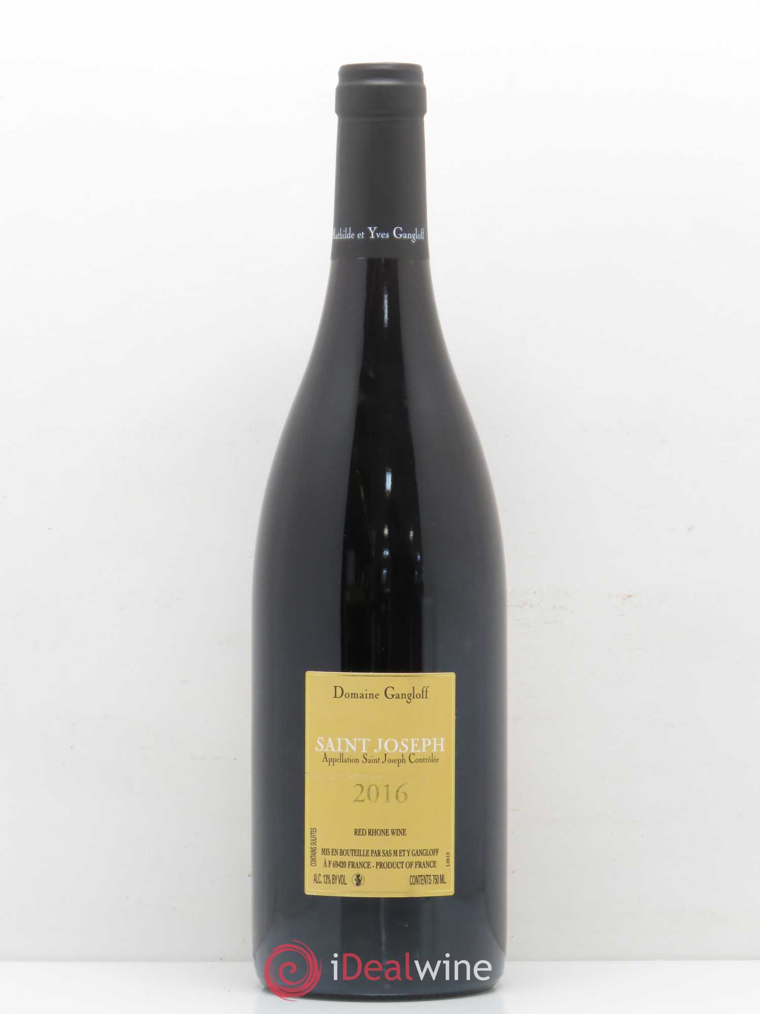 Saint-Joseph Gangloff (Domaine) 2016 - Lot de 1 bouteille - 1