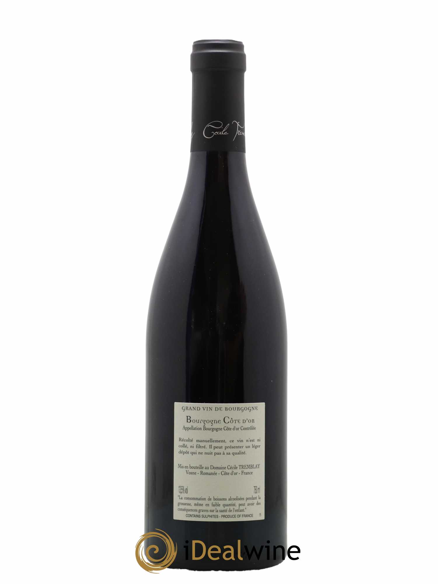 Bourgogne Côte-d'Or Cécile Tremblay 2020 - Lot of 1 bottle - 1