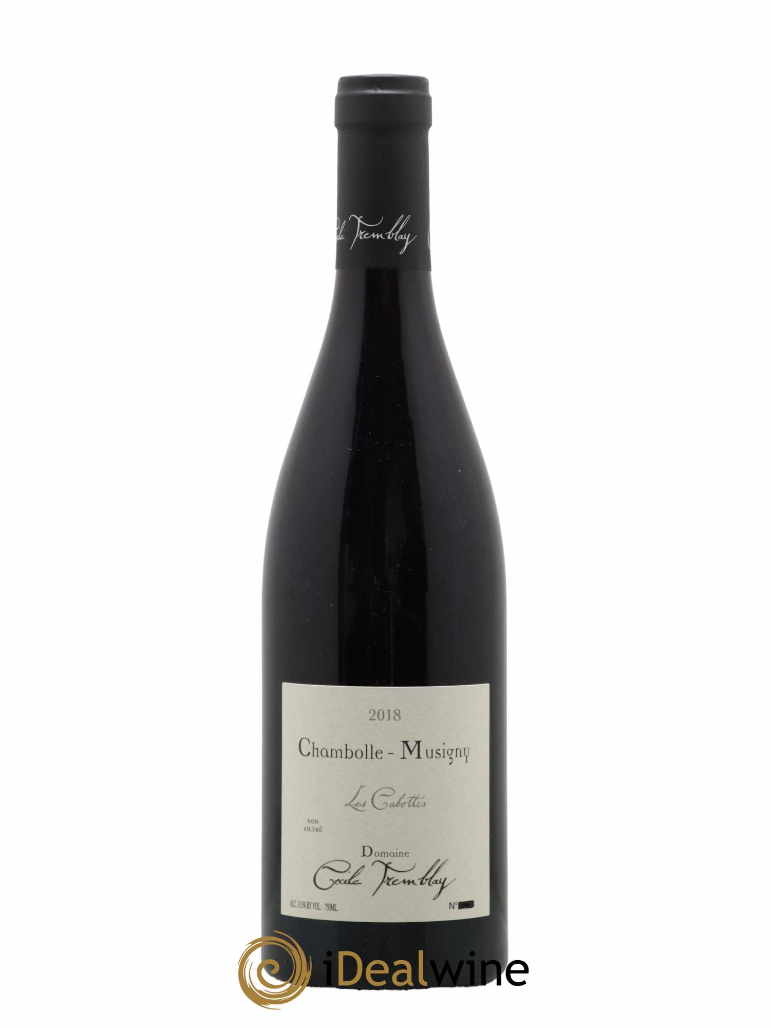 Chambolle-Musigny Les Cabottes Cécile Tremblay 2018 - Lot de 1 bouteille - 0