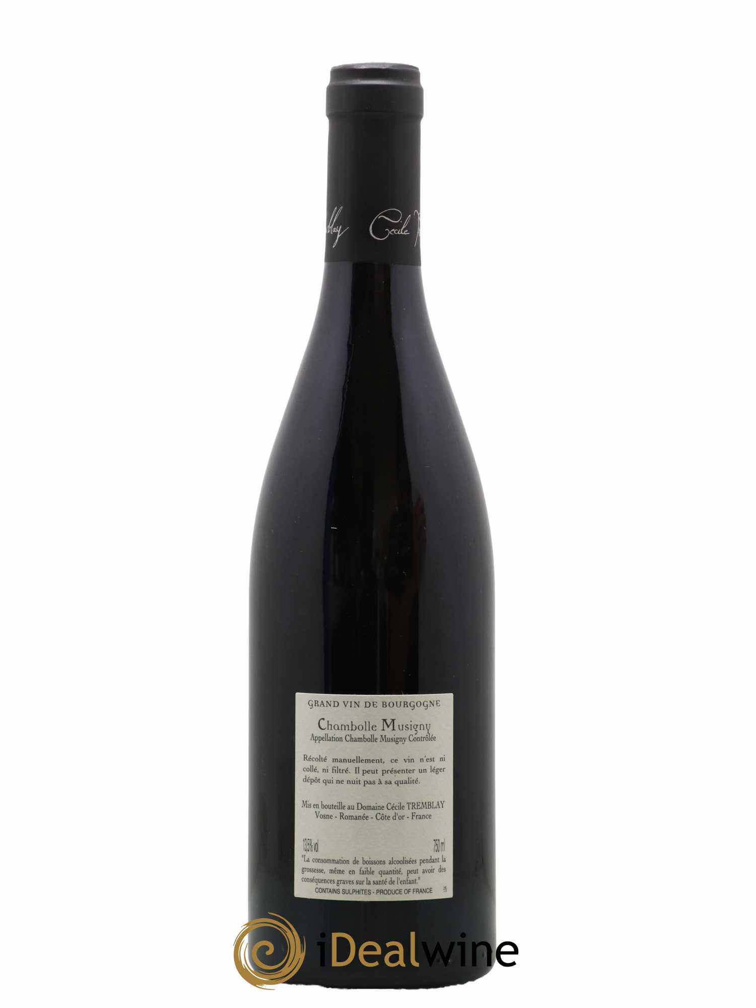 Chambolle-Musigny Les Cabottes Cécile Tremblay 2020 - Lot de 1 bouteille - 1