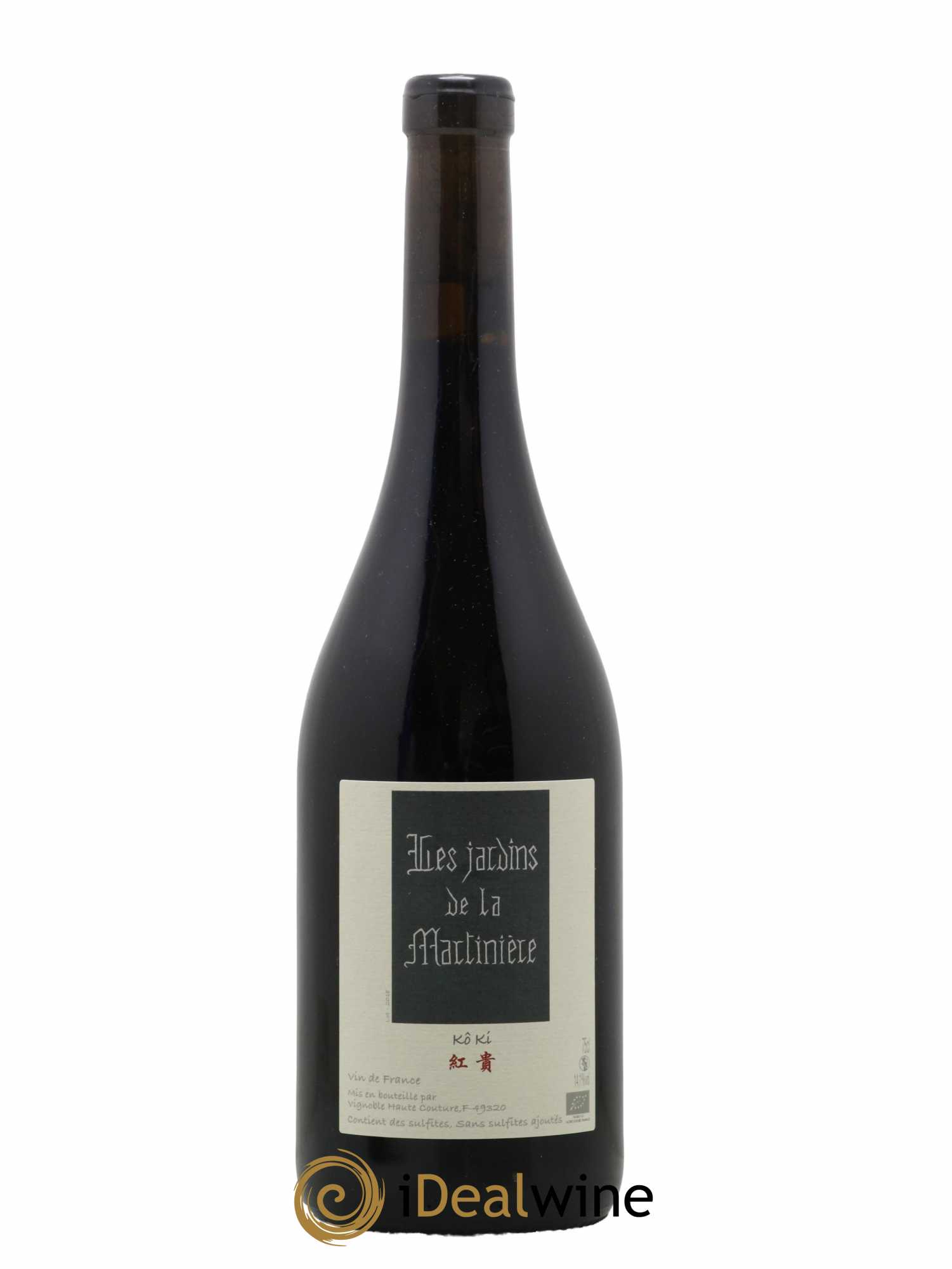 Vin de France Kô Ki Les Jardins de la Martinière 2018 - Lot de 1 bouteille - 0
